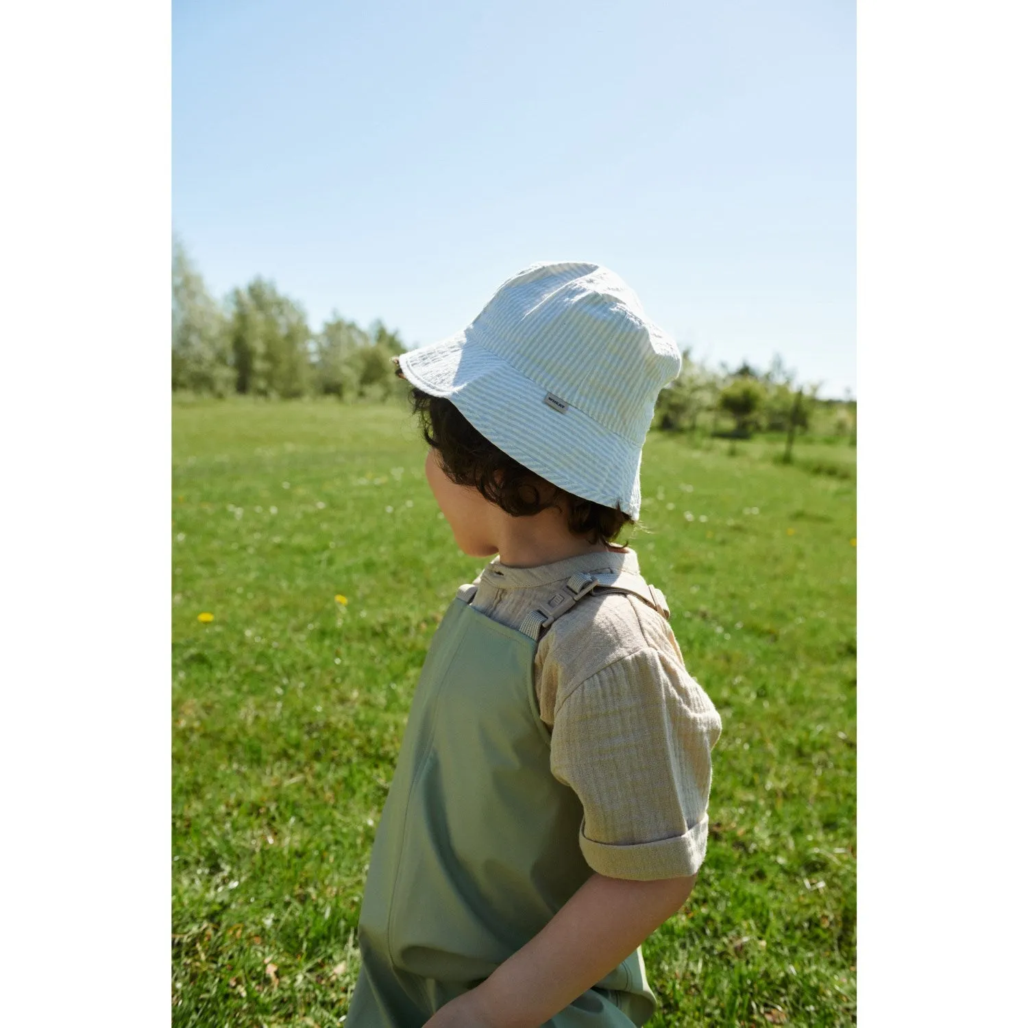 Soft Shell Wheat Green Tea Rainwear Charlo Overall