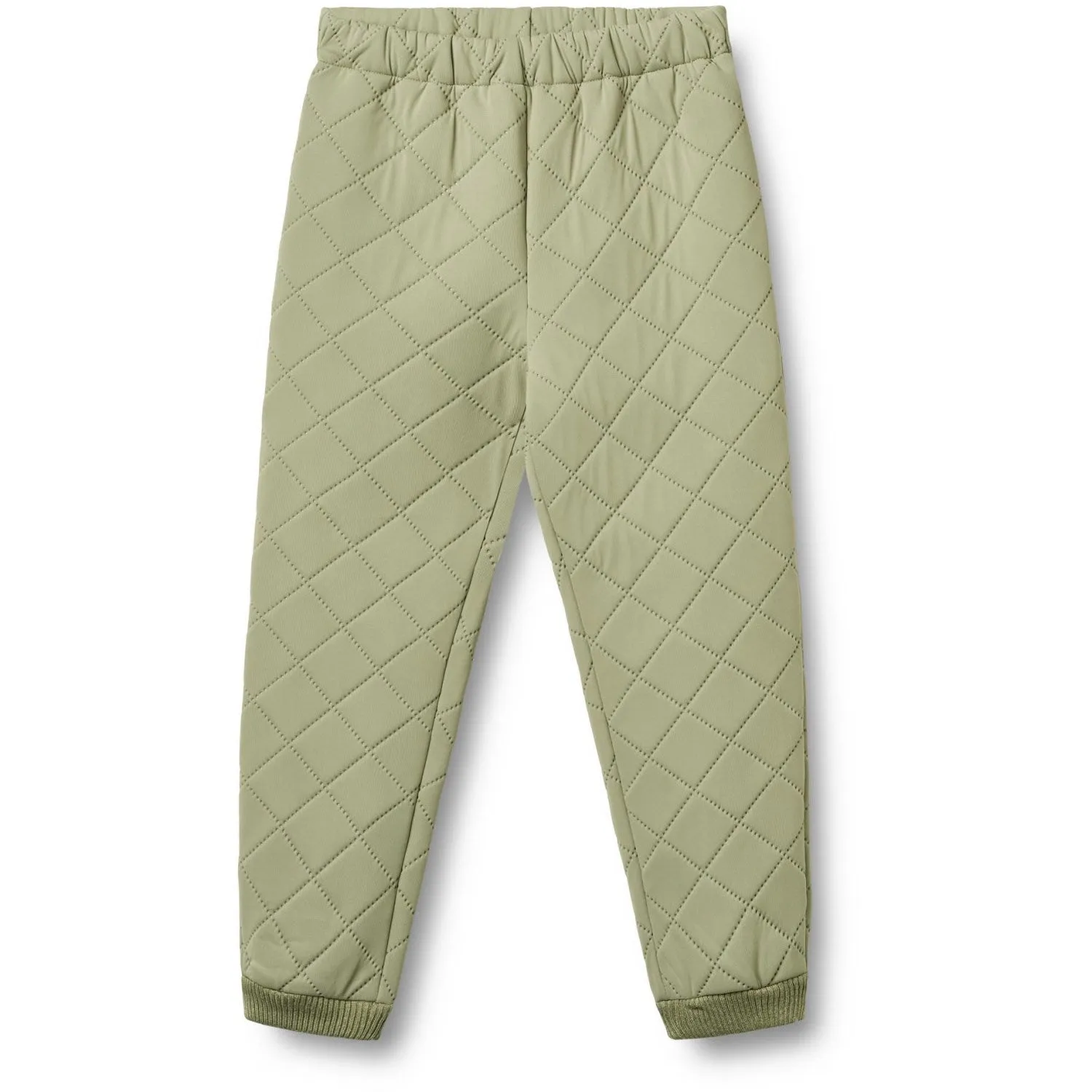 Street-Style Wheat Green Tea Thermo Pants Alex