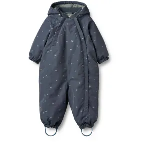 Wheat Greyblue Letters Snowsuit Adi Birthday-Celebration