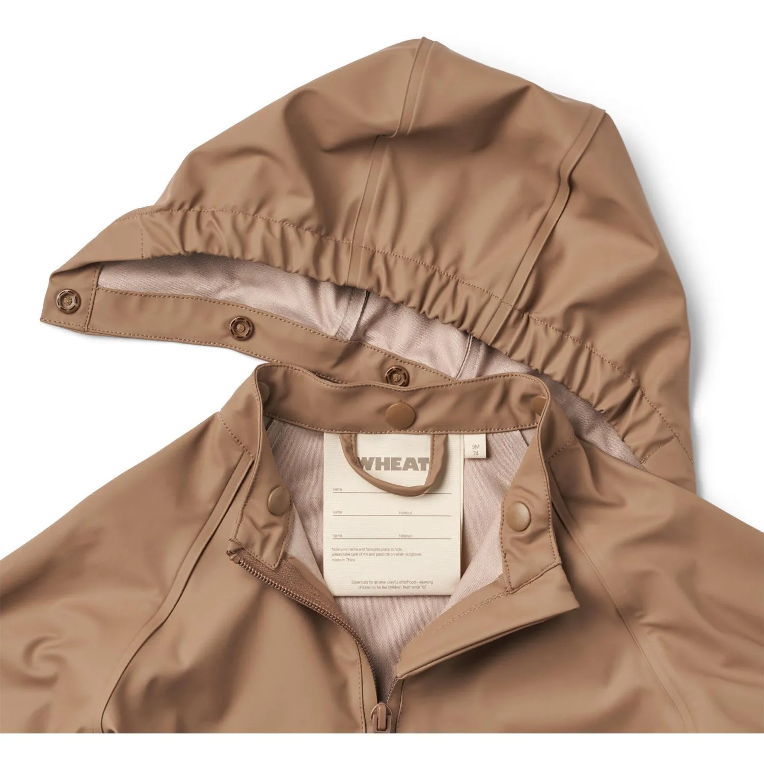 Fog Layer Outfit Wheat Hazel Rainwear Chardy Jacket