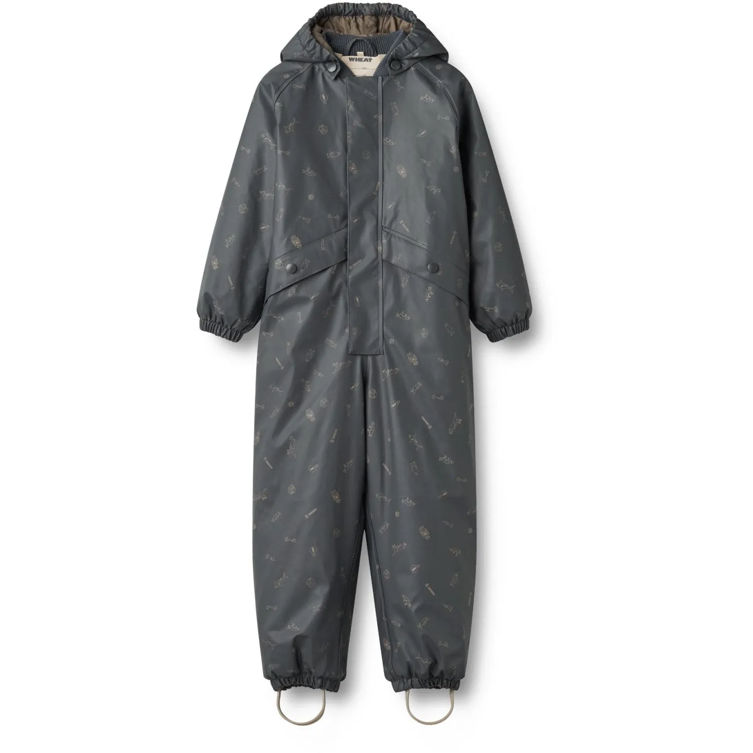 Wheat Ink Pocket Treasures Thermo Rainsuit Aiko Daily Zip Coat Cool Fit