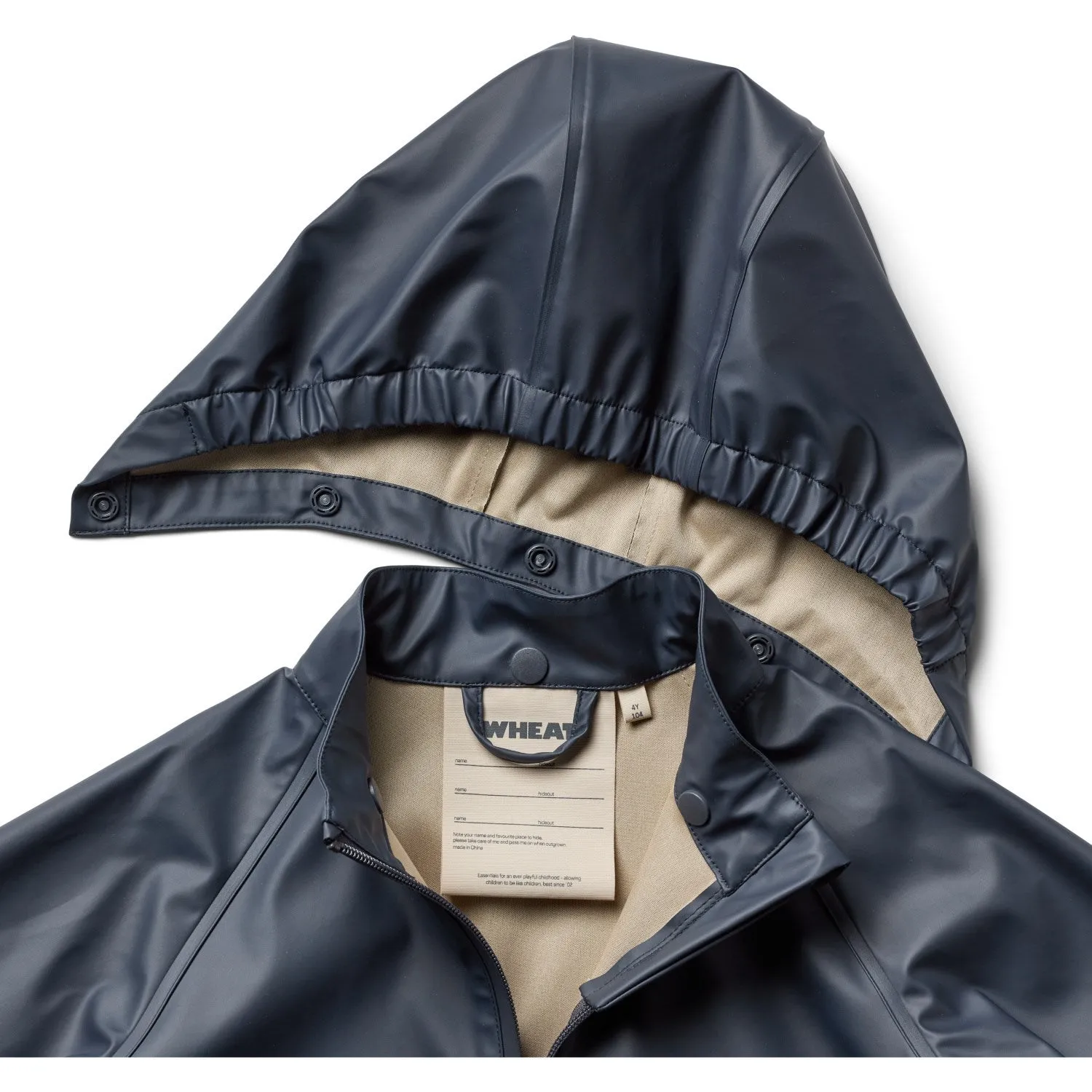 Outdoor Adventure Gear Wheat Ink Rainwear Chardy Jacket