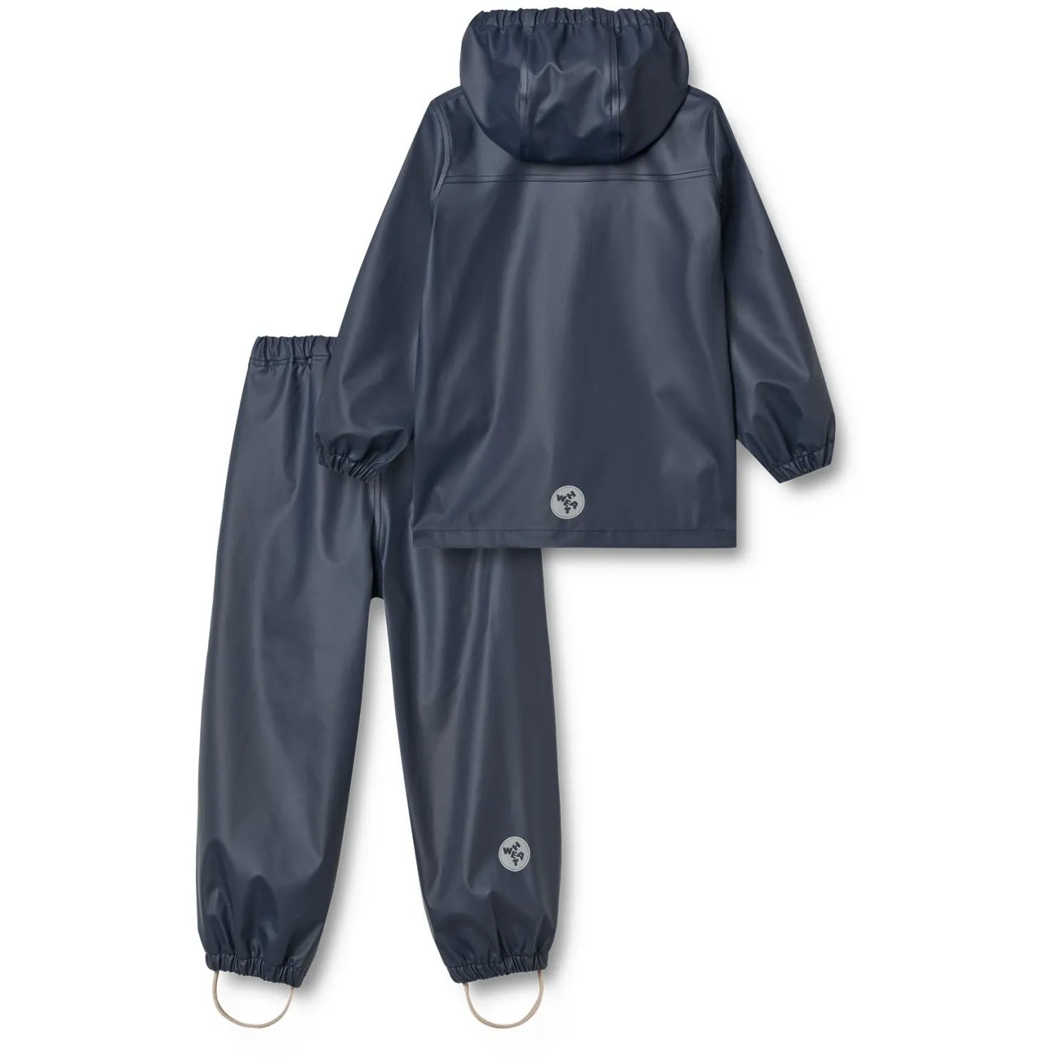 Wet Commute Outfit Wheat Ink Rainwear Ola Set