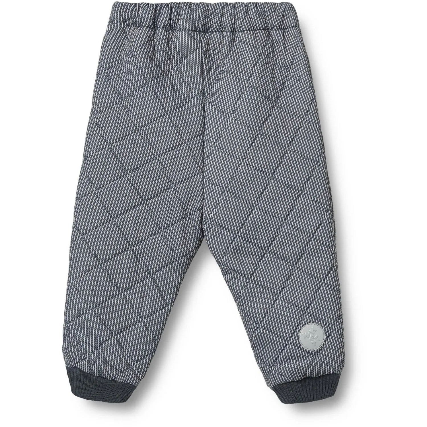 Printed-Lining Wheat Ink Stripe Thermo Pants Alex