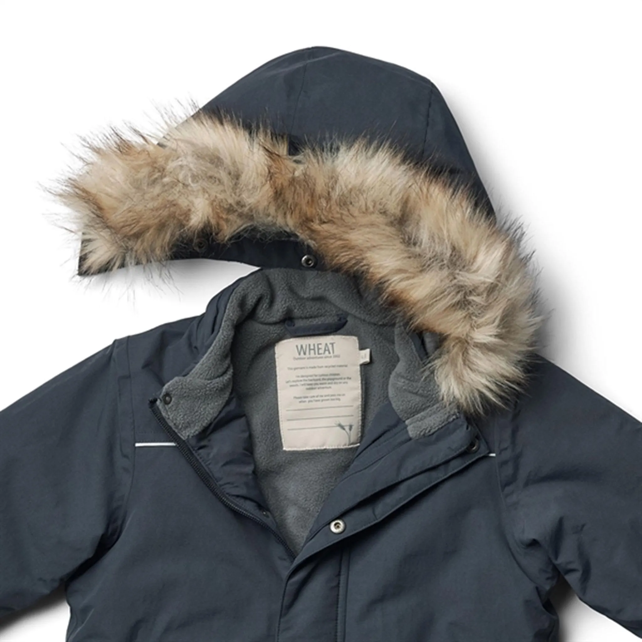 Wheat Jacket Kasper Tech Dark Blue type Art Exhibition