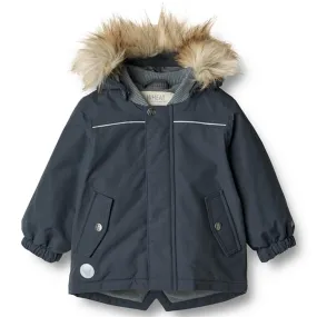 Wheat Jacket Kasper Tech Dark Blue Learn