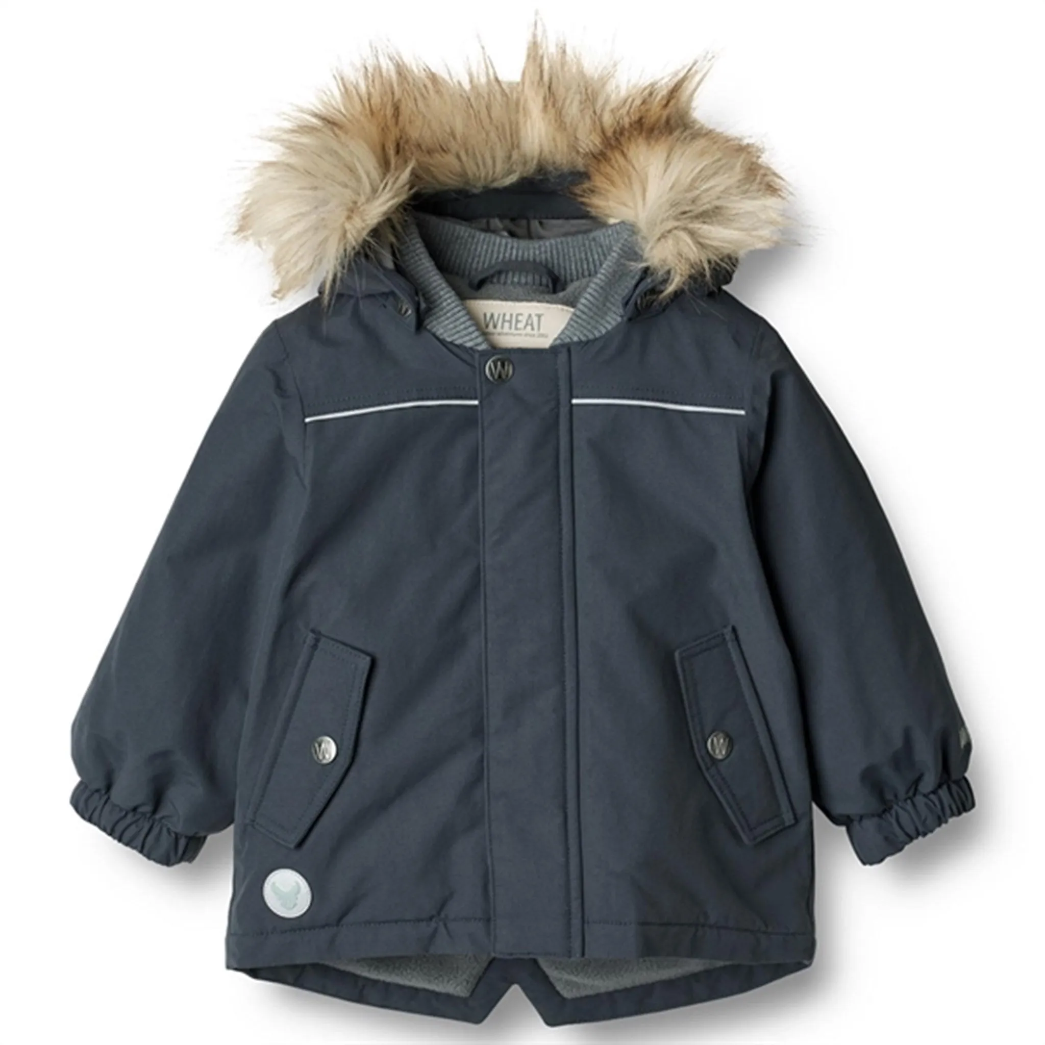 Wheat Jacket Kasper Tech Dark Blue Learn