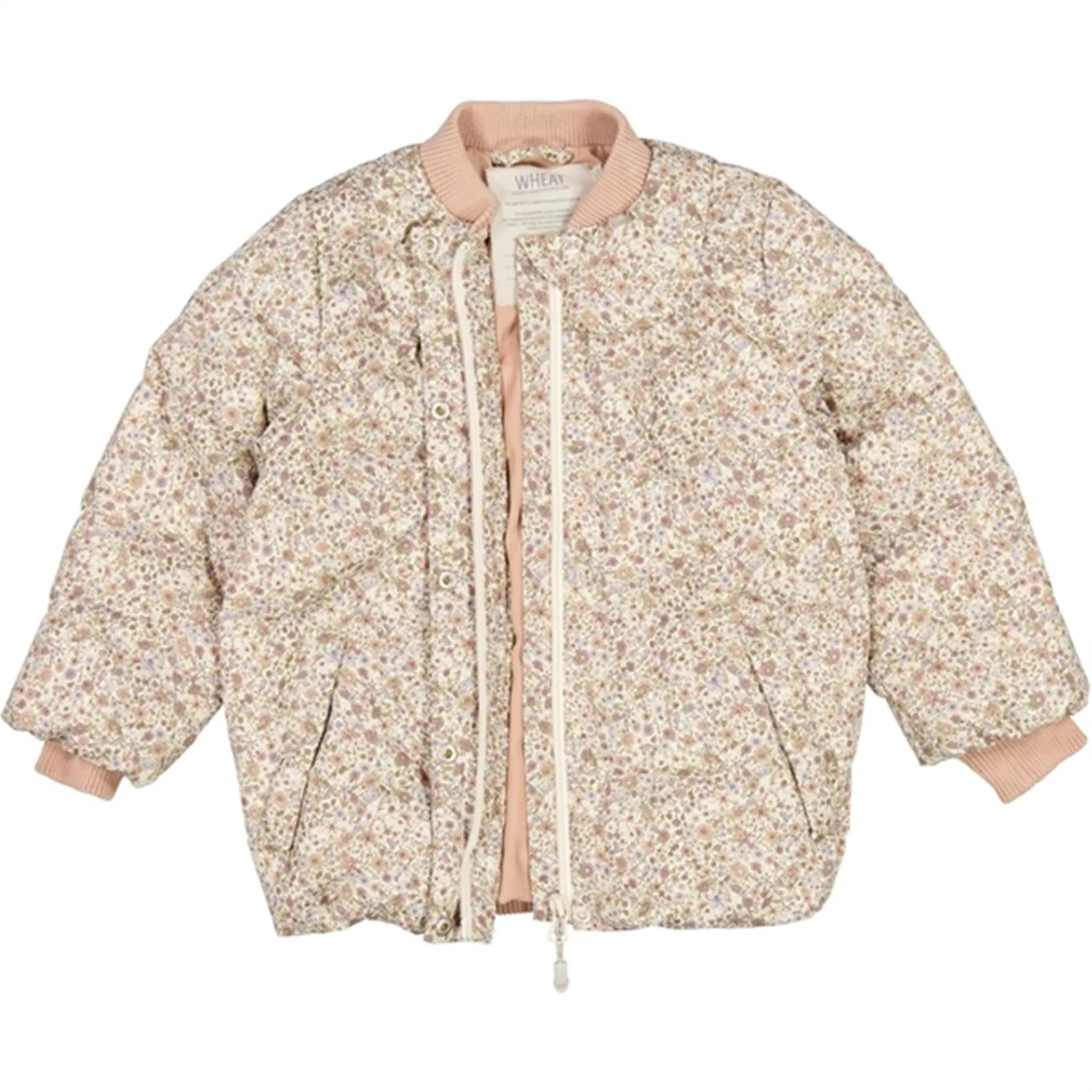 Decal Non Restrictive Silhouette Wheat Jacket Lola Summer Puffer Summer Flowers
