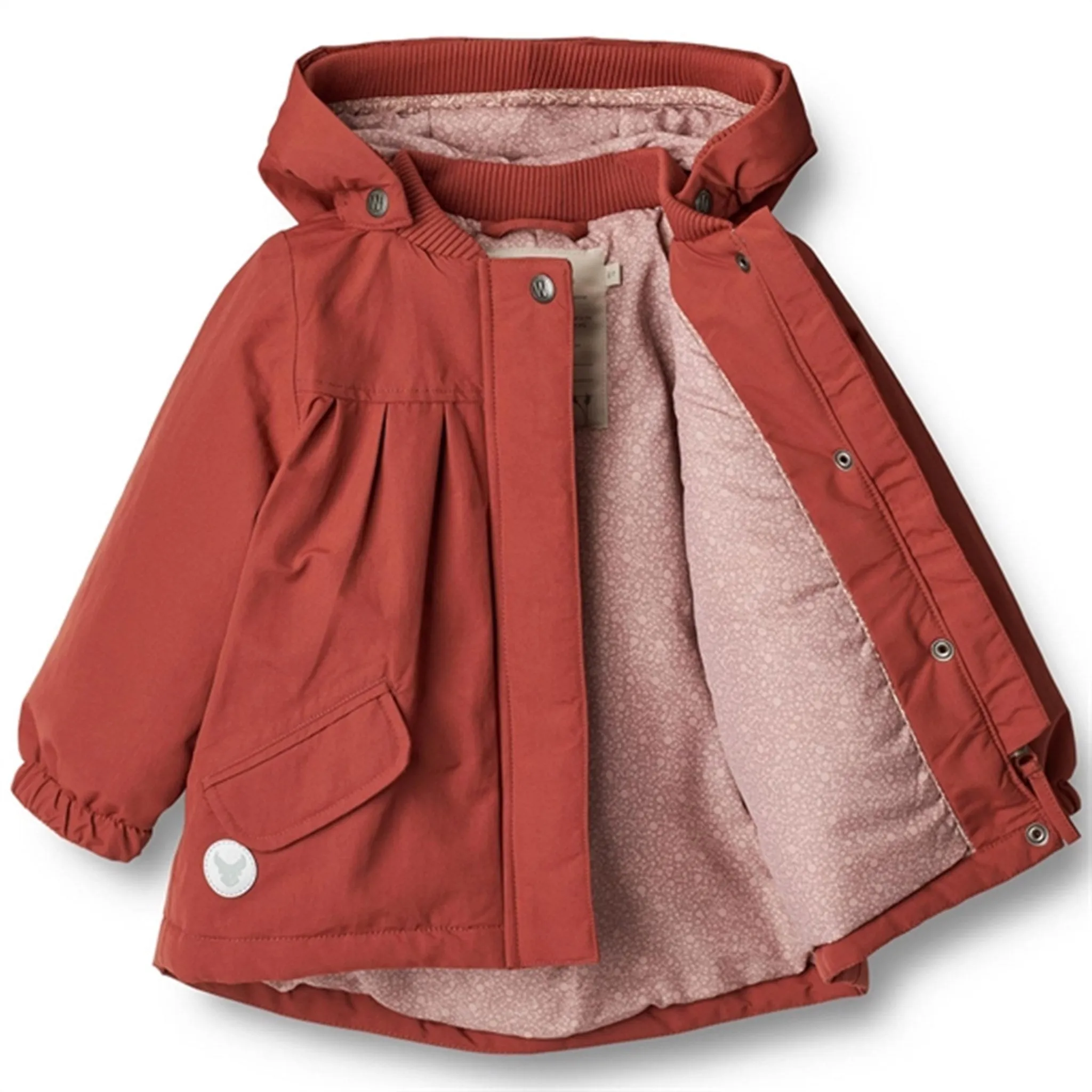 Wheat Jacket Mimmi Tech Red Quilted Panels