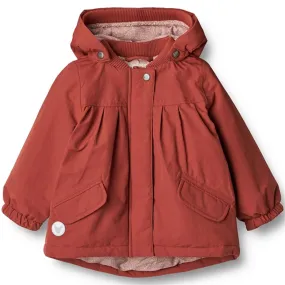 city dwellers Interchangeable Collar System Wheat Jacket Mimmi Tech Red