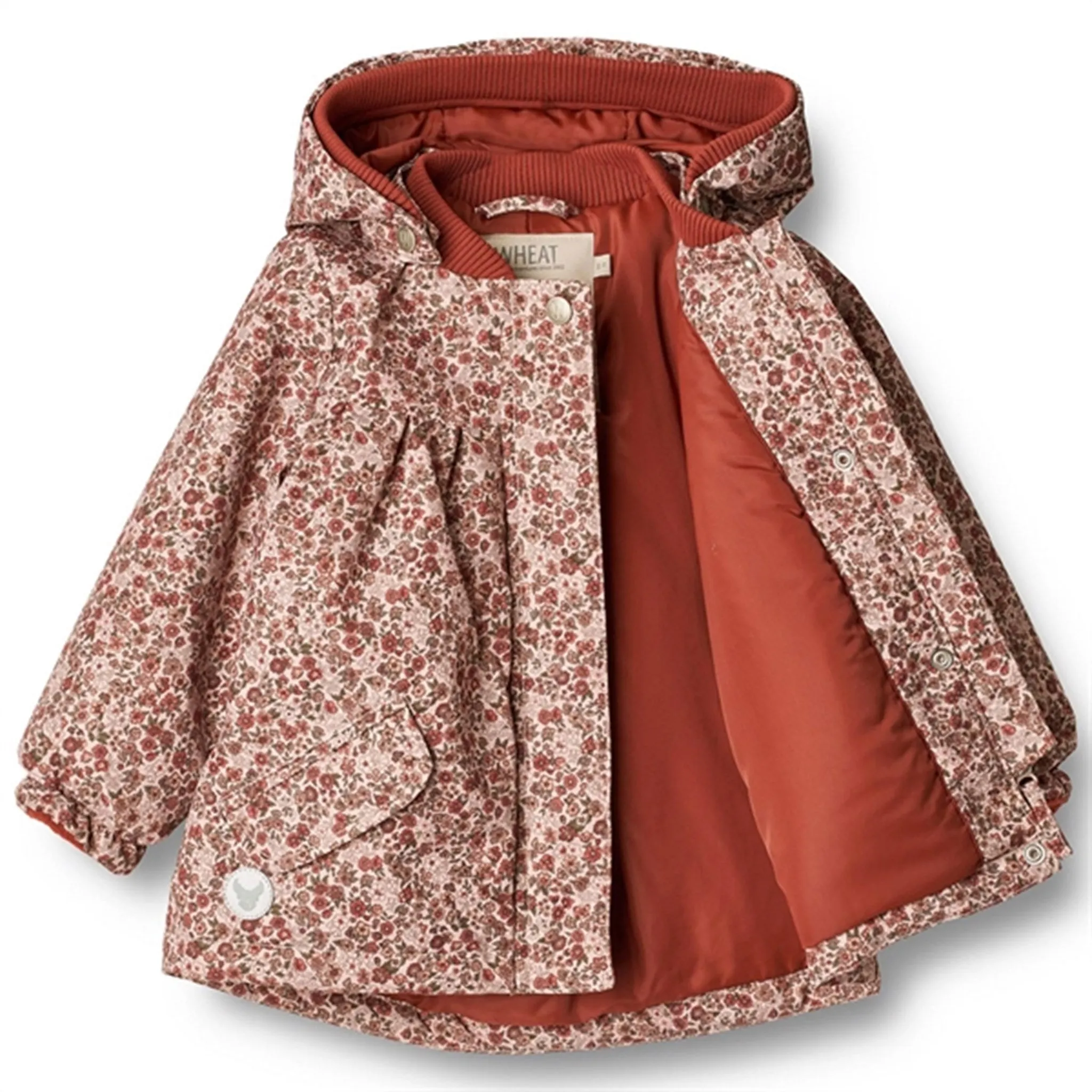 Wheat Jacket Mimmi Tech Rose Dust Flowers Soft inner layer