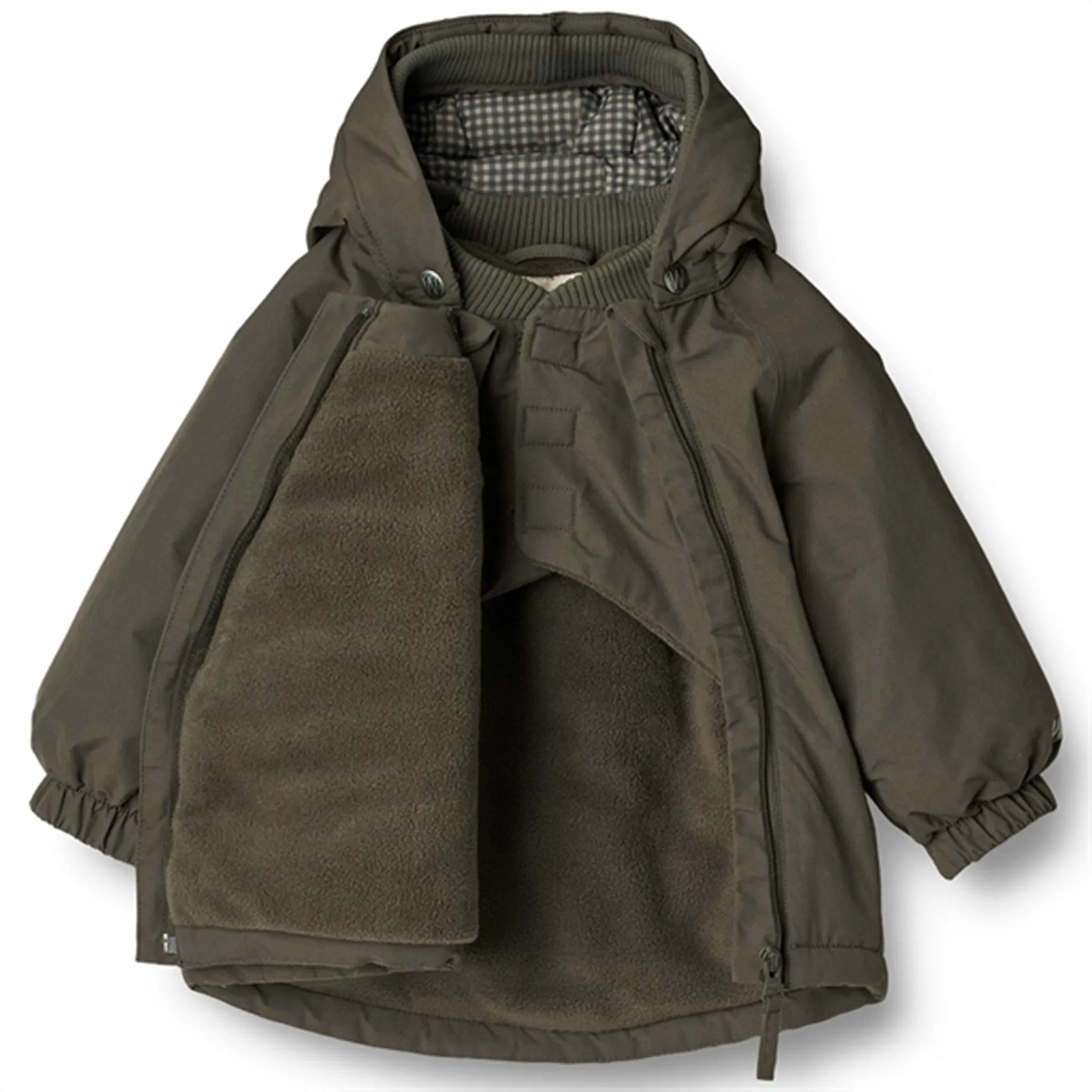 Wheat Jacket Sascha Tech Dry Black Ergonomic Pattern Mousse