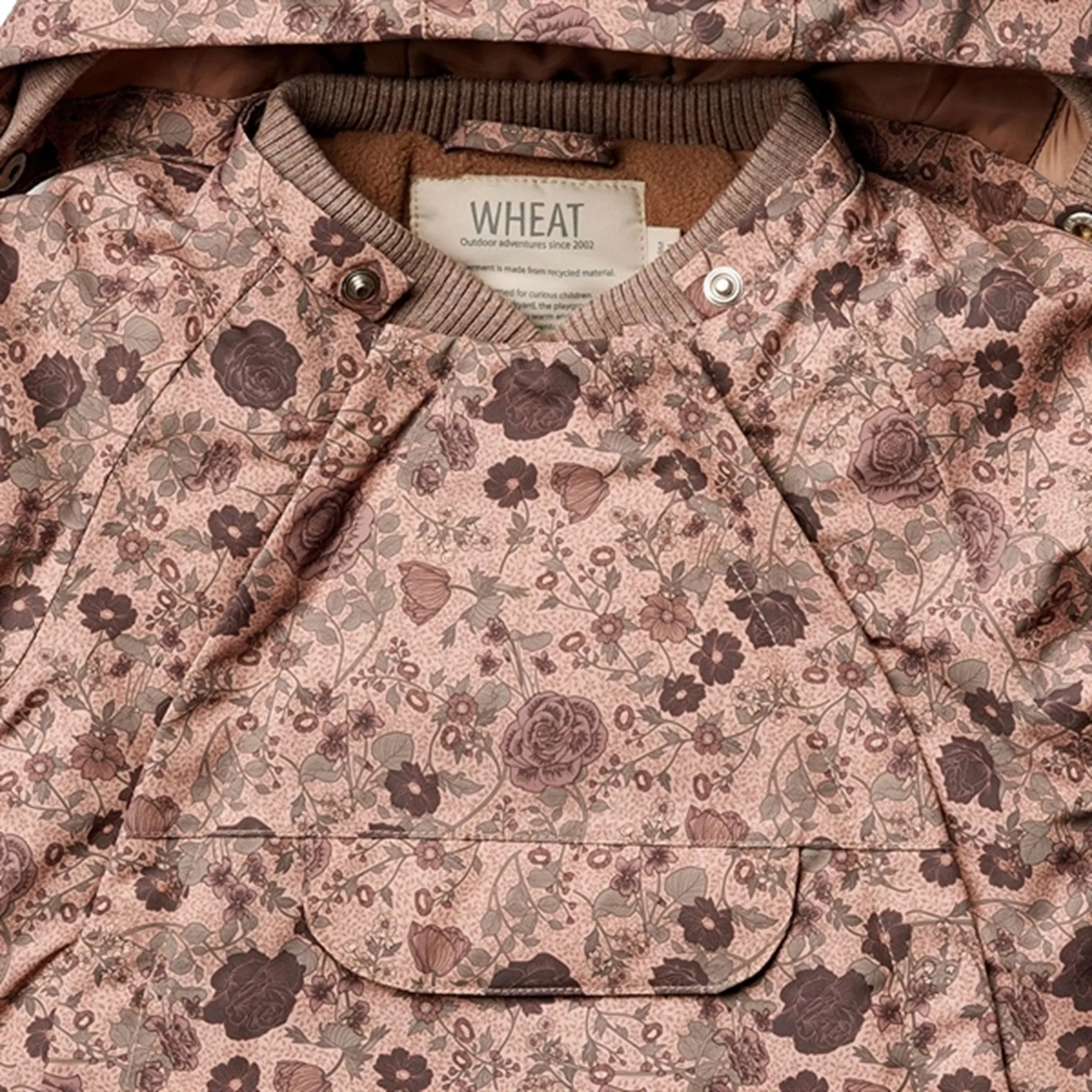 popular in Asia Wheat Jacket Sascha Tech Rose Dawn Flowers