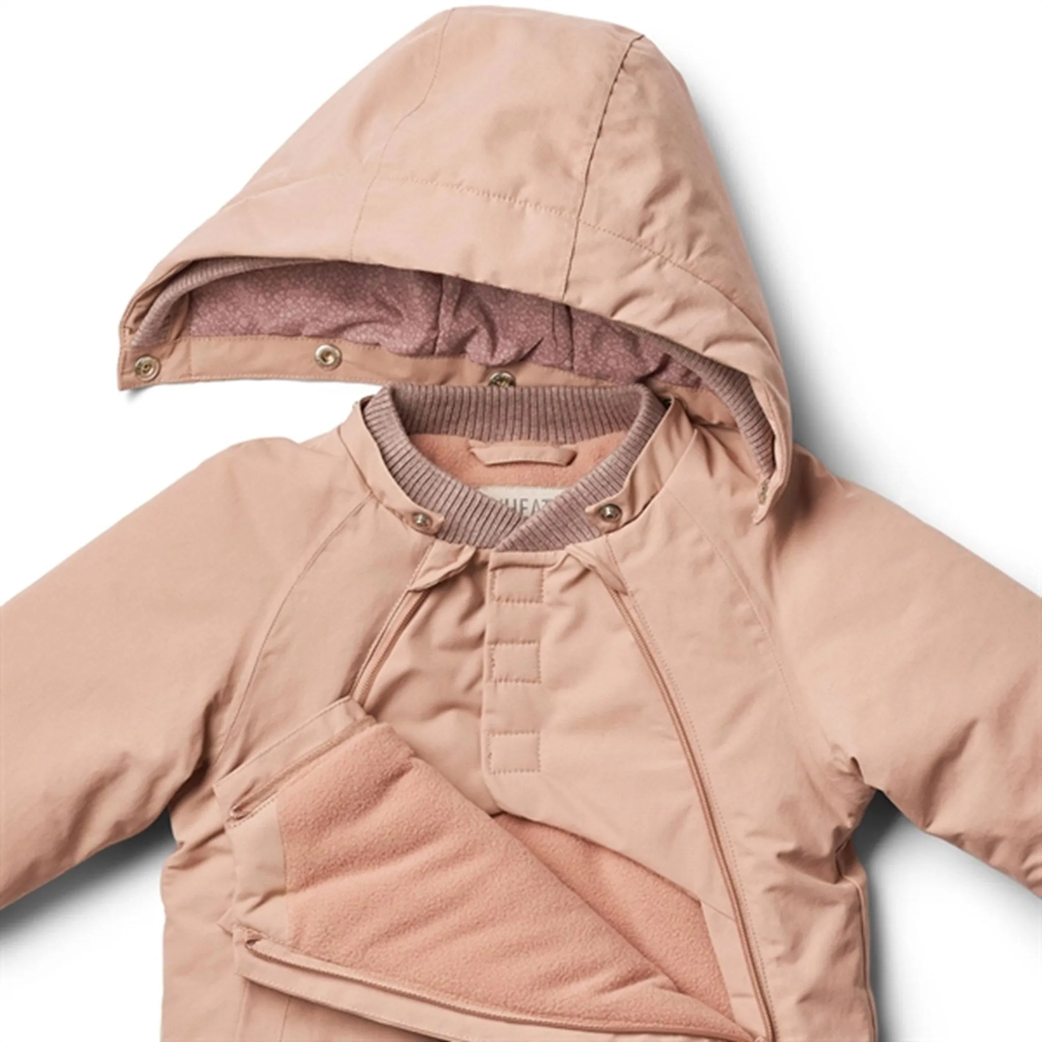 library Cozy Outerwear Wheat Jacket Sascha Tech Rose Dawn