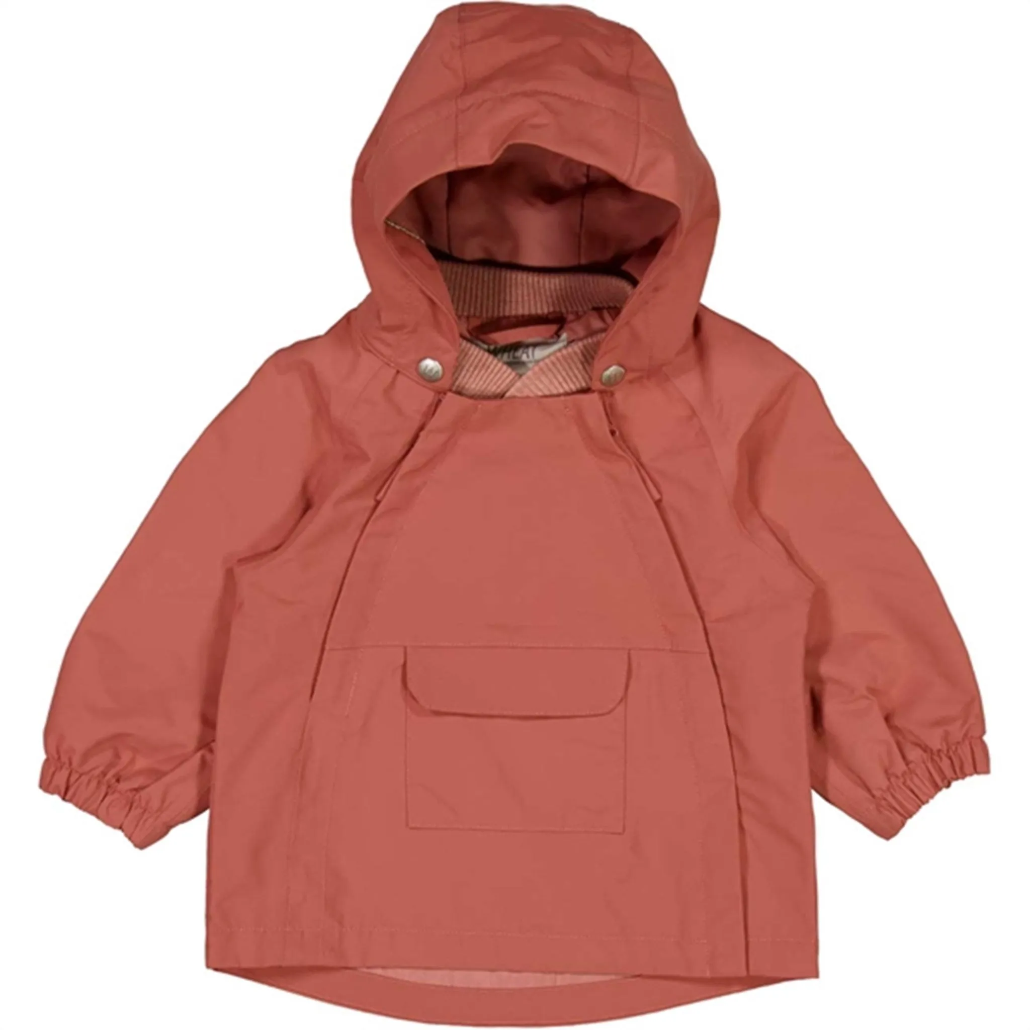 Lightweight Waterproof Wheat Jacket Sveo Tech Dark Terracotta