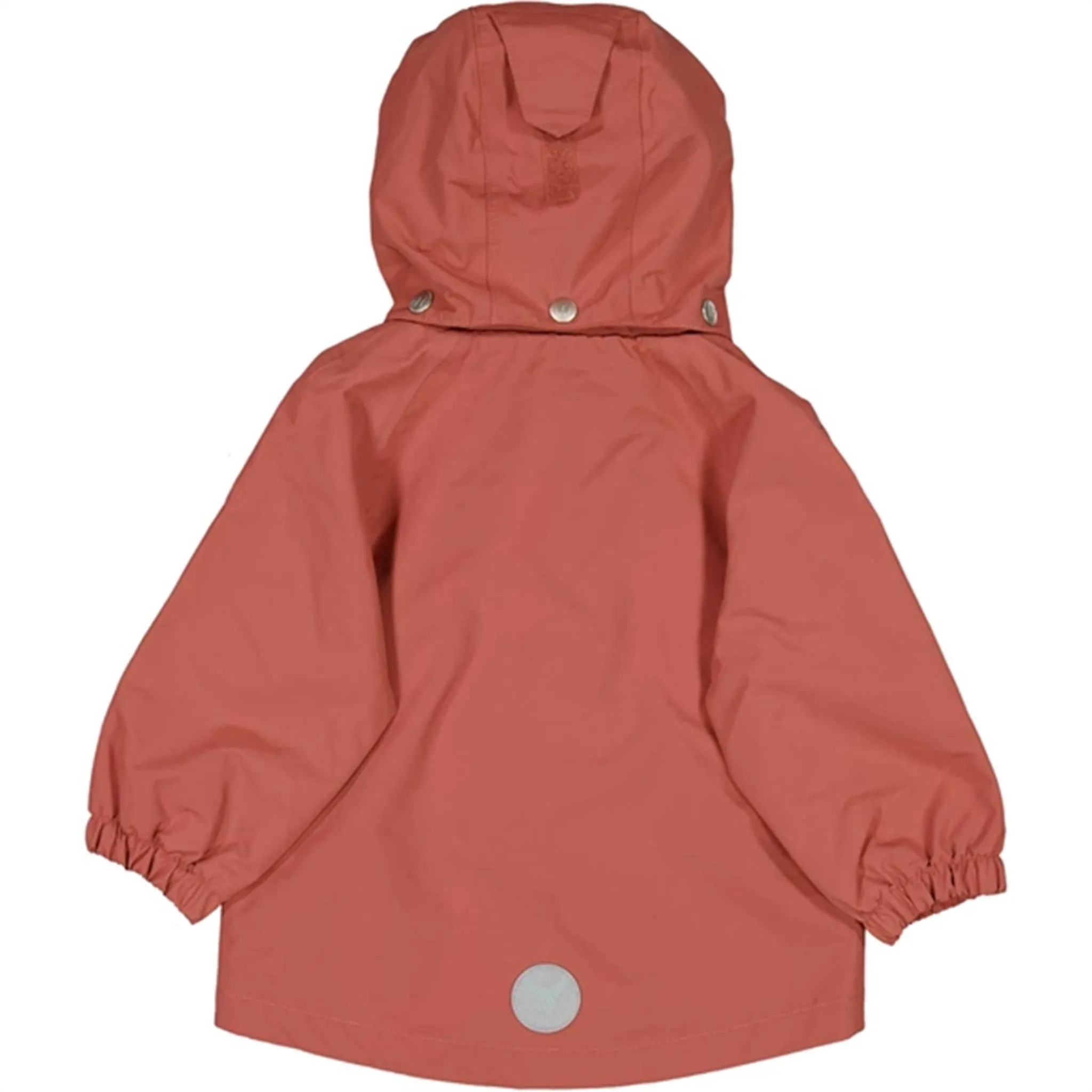 short sleeved polka dotted Wheat Jacket Sveo Tech Dark Terracotta