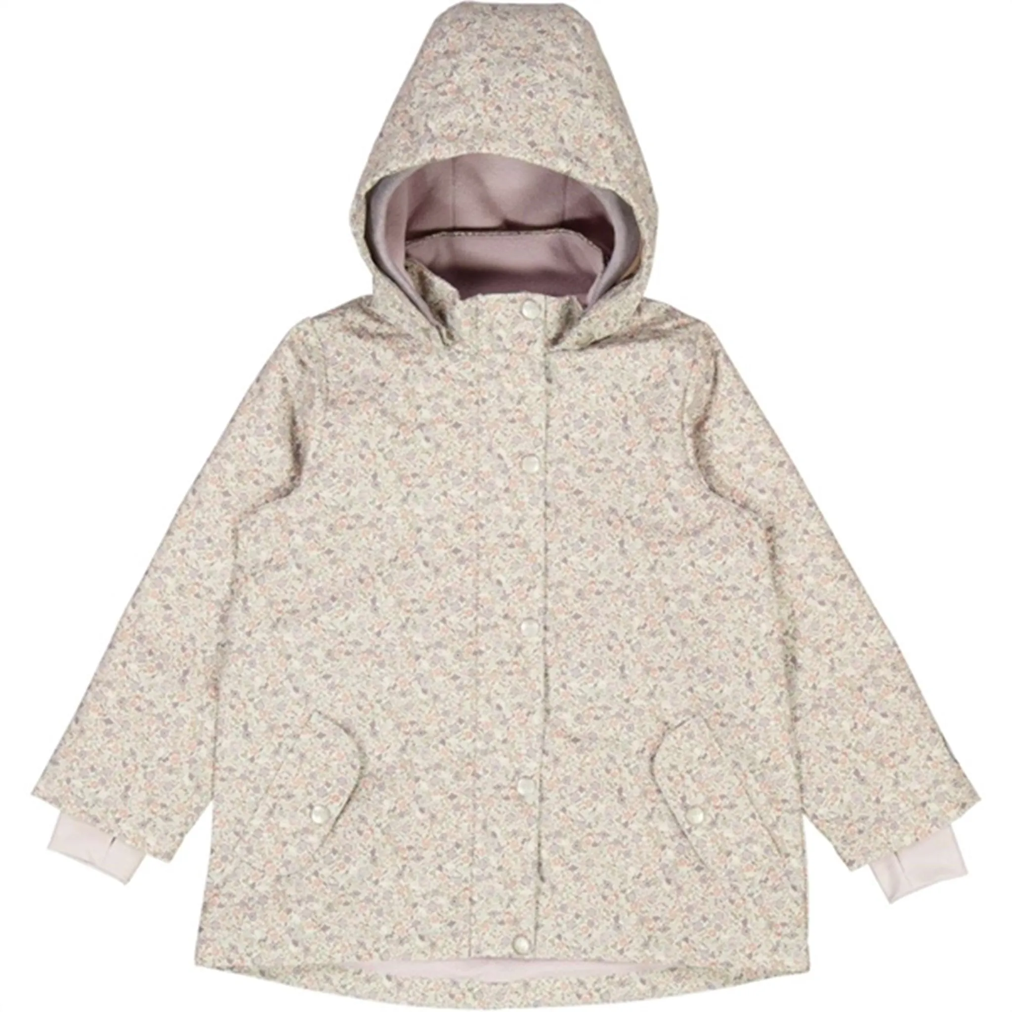Wheat Jacket w. Fleece Gry Tech Highrise Flowers Anti Static Finish suitable for weekend getaways