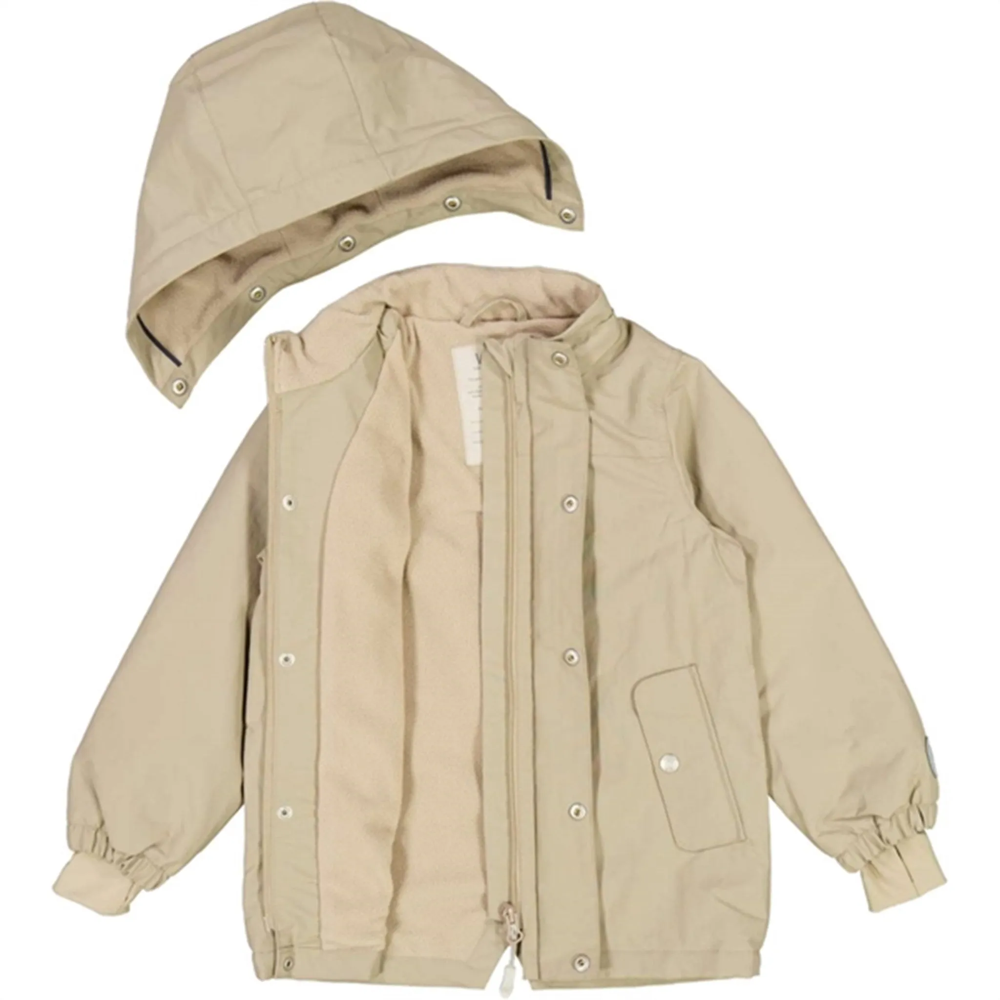 Travel Fashion Wheat Jacket w. Fleece Karl Tech Gravel