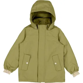 Wheat Jacket w. Fleece Karl Tech Heather Green Office Look