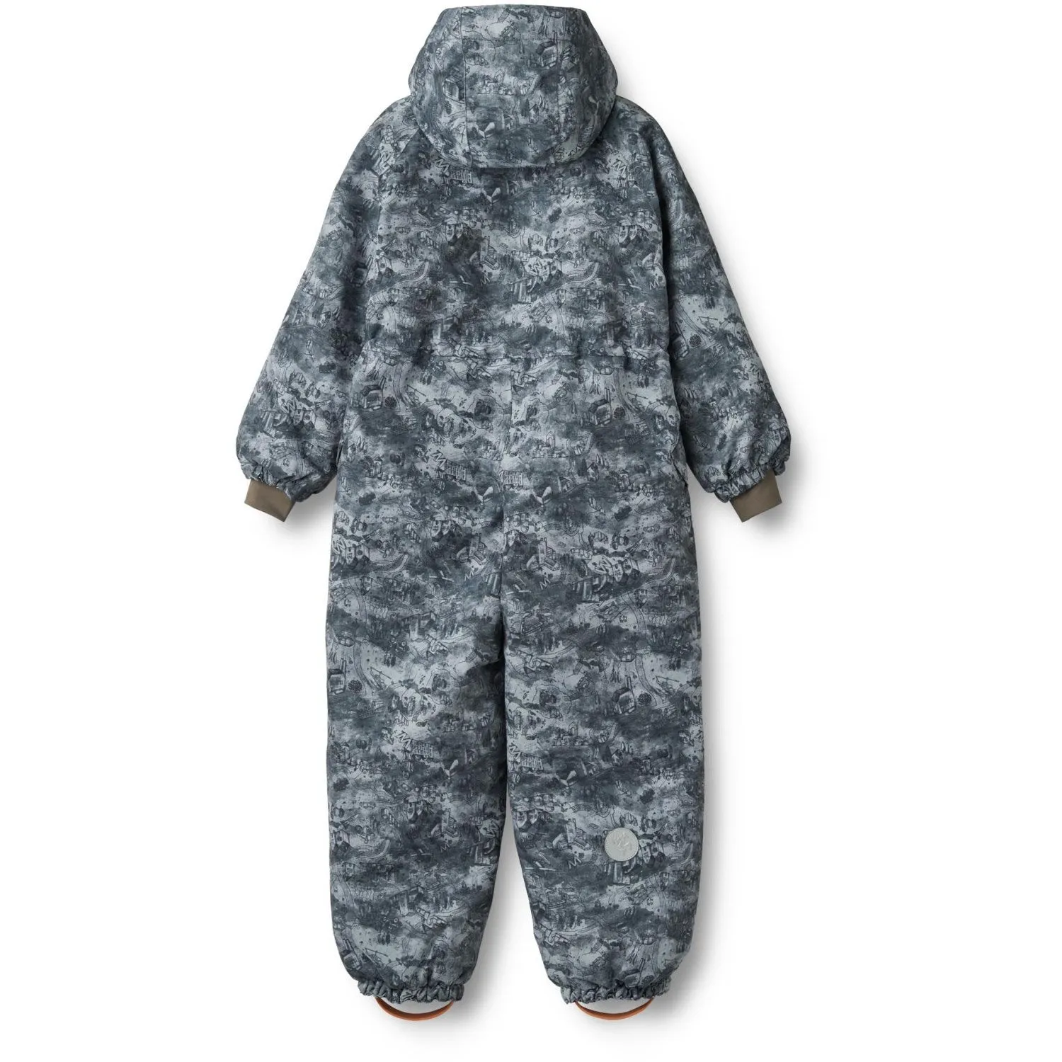 Feminine button-down shirt Wheat Landscape Snowsuit Miko Tech