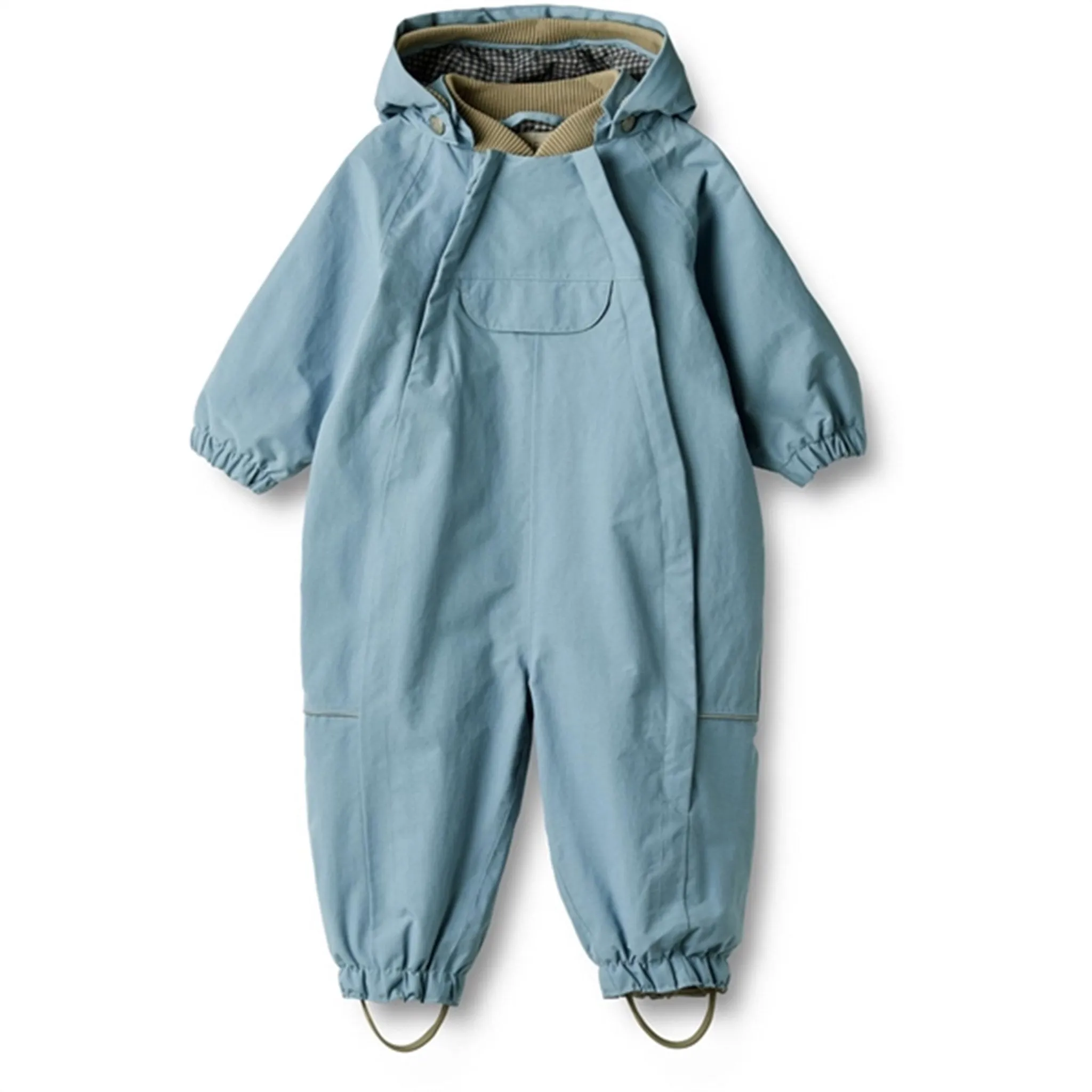 Wheat Outdoor Suit Olly Tech Blue Lagoon Relaxed-fit top