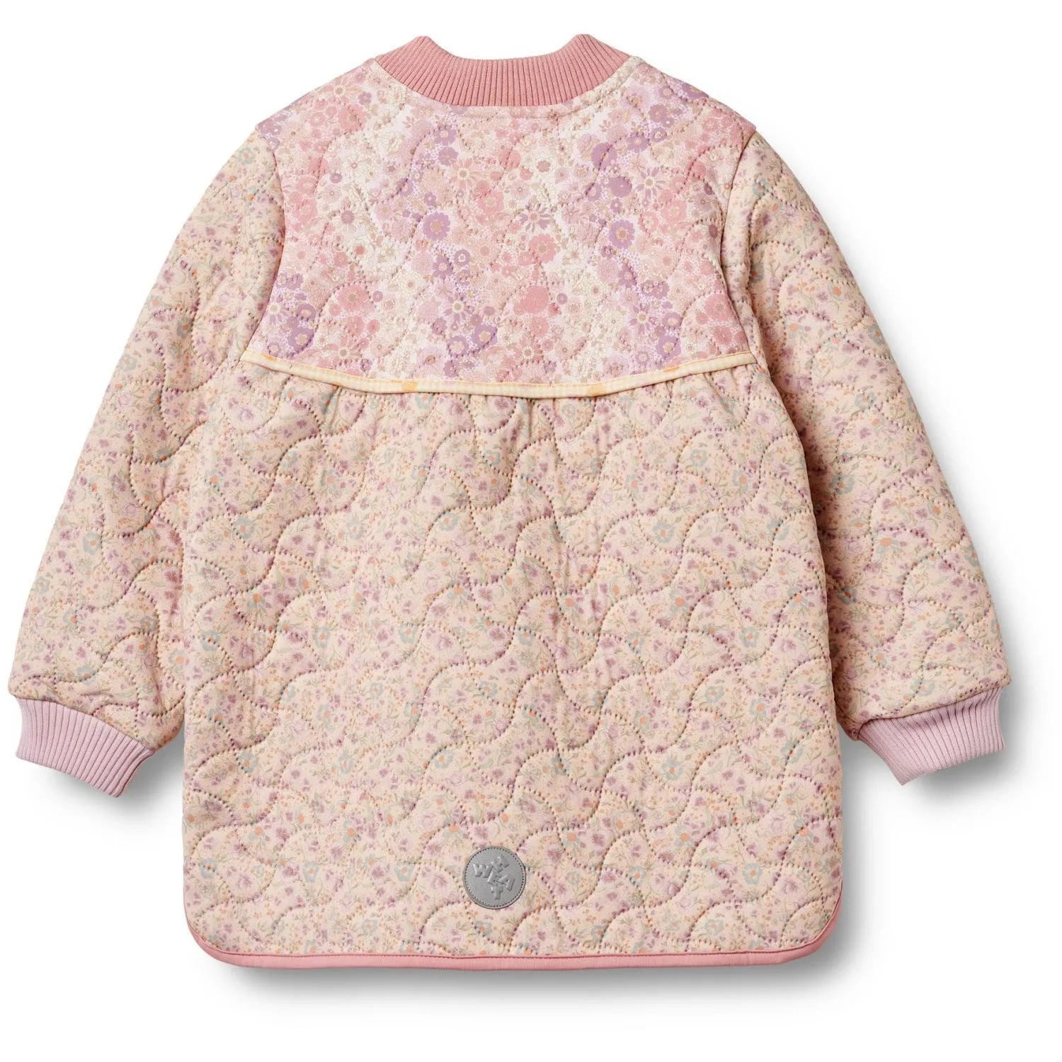 Wheat Pansies Thermo Jacket Liv Summer-Season Open-back