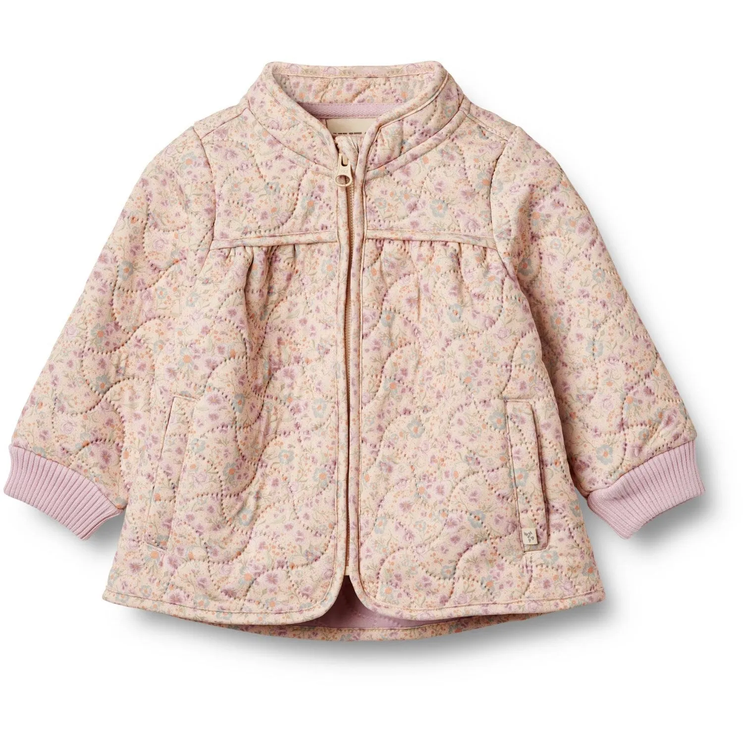 Day-to-evening wear Wheat Pansies Thermo Jacket Tilde