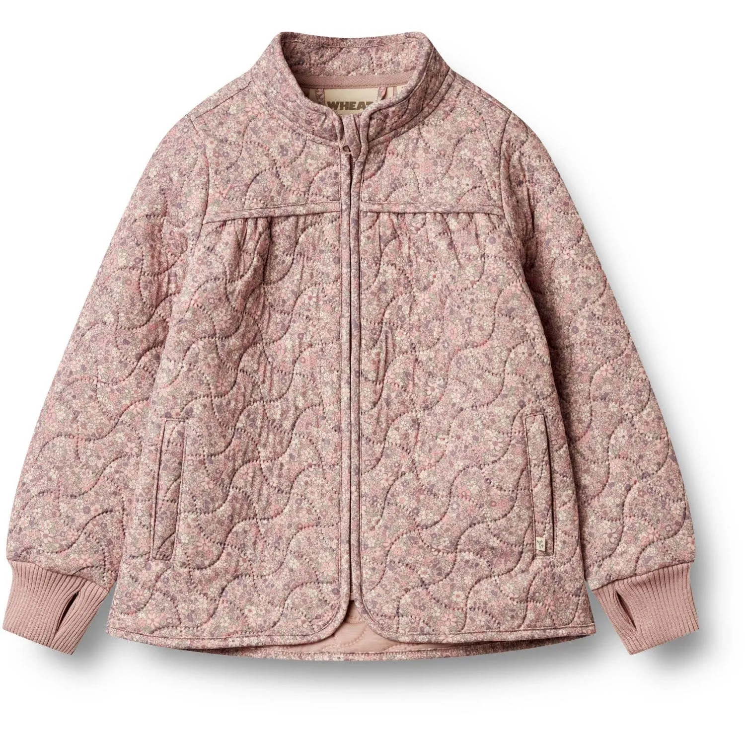 Wheat Powder Flower Meadow Thermo Jacket Tilde Breathable