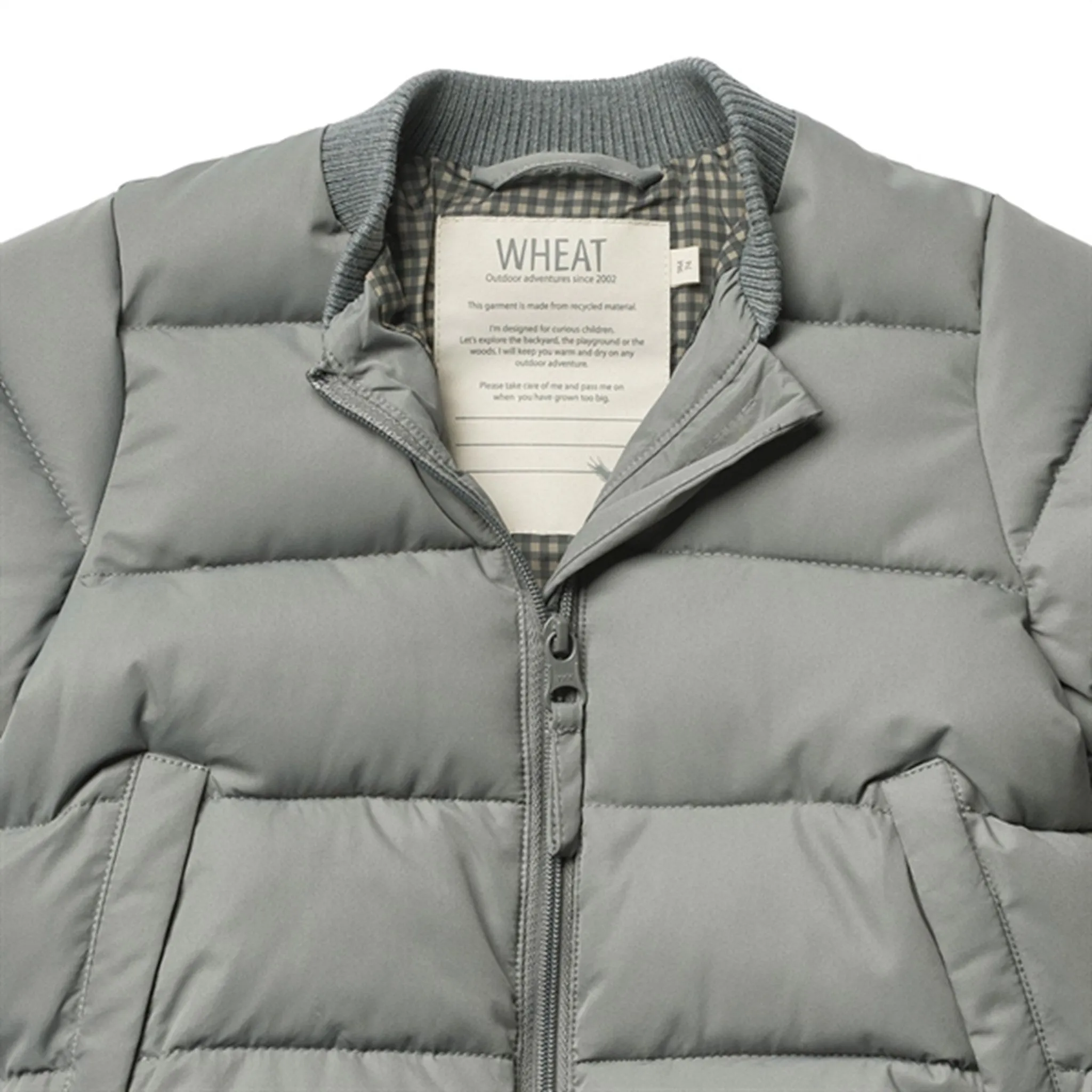 Skin-friendly Wheat Puffer Jacket Yuri Autumn Sky