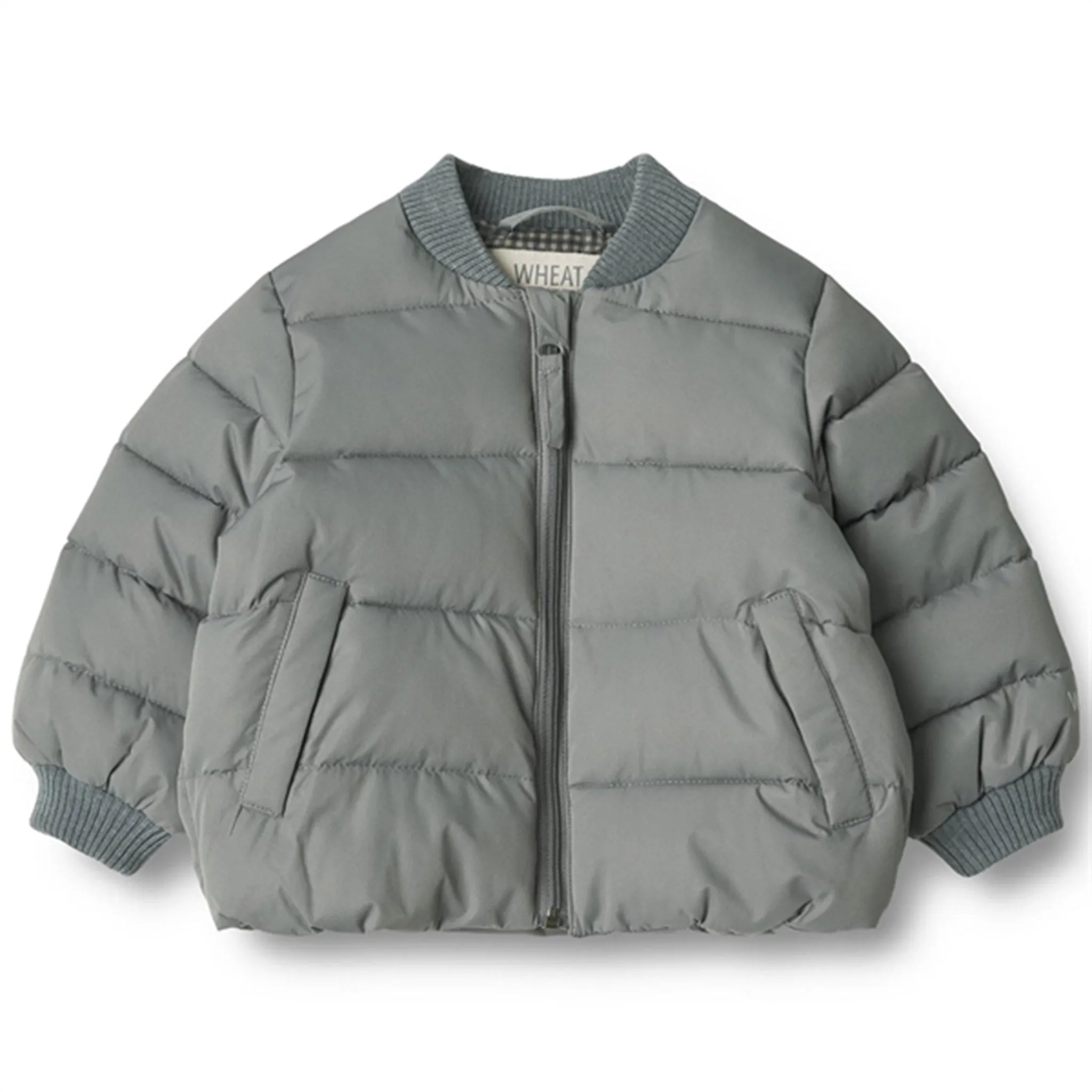 Wheat Puffer Jacket Yuri Autumn Sky Leather