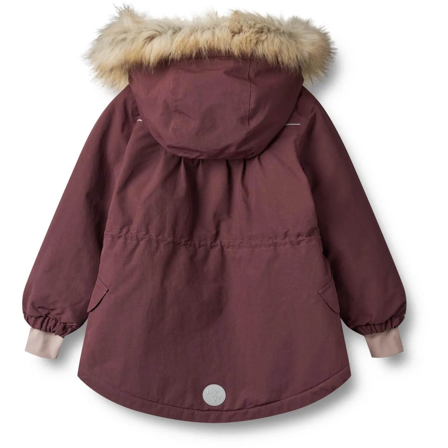 Warm Insulation Leather Wheat Purple Dawn Jacket Mathilde Tech