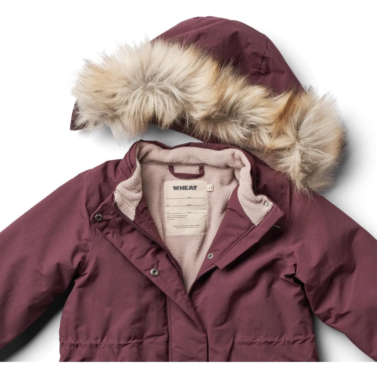 University Wheat Purple Dawn Jacket Mathilde Tech