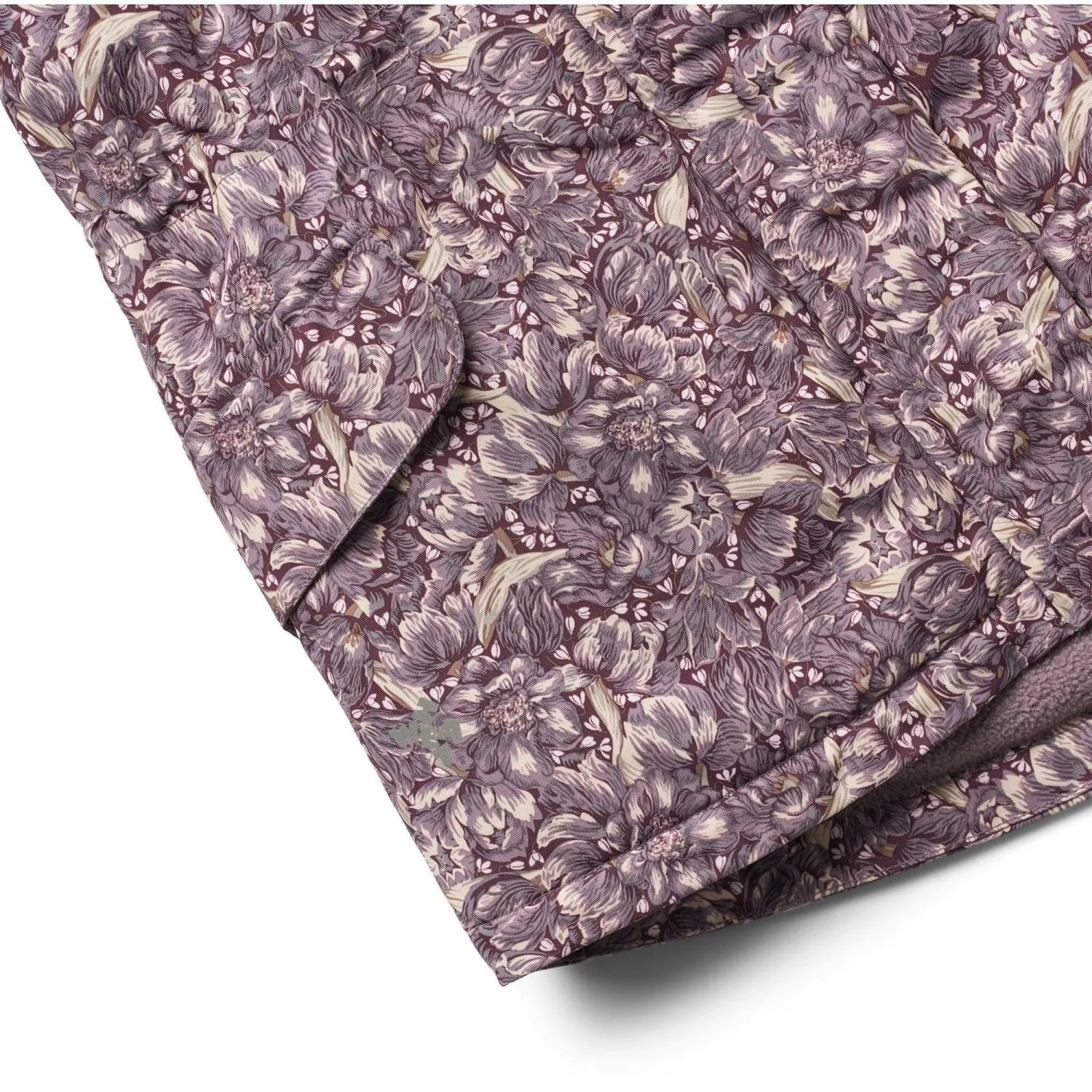 Preppy Wheat Purple Tulips Jacket Mathilde Tech