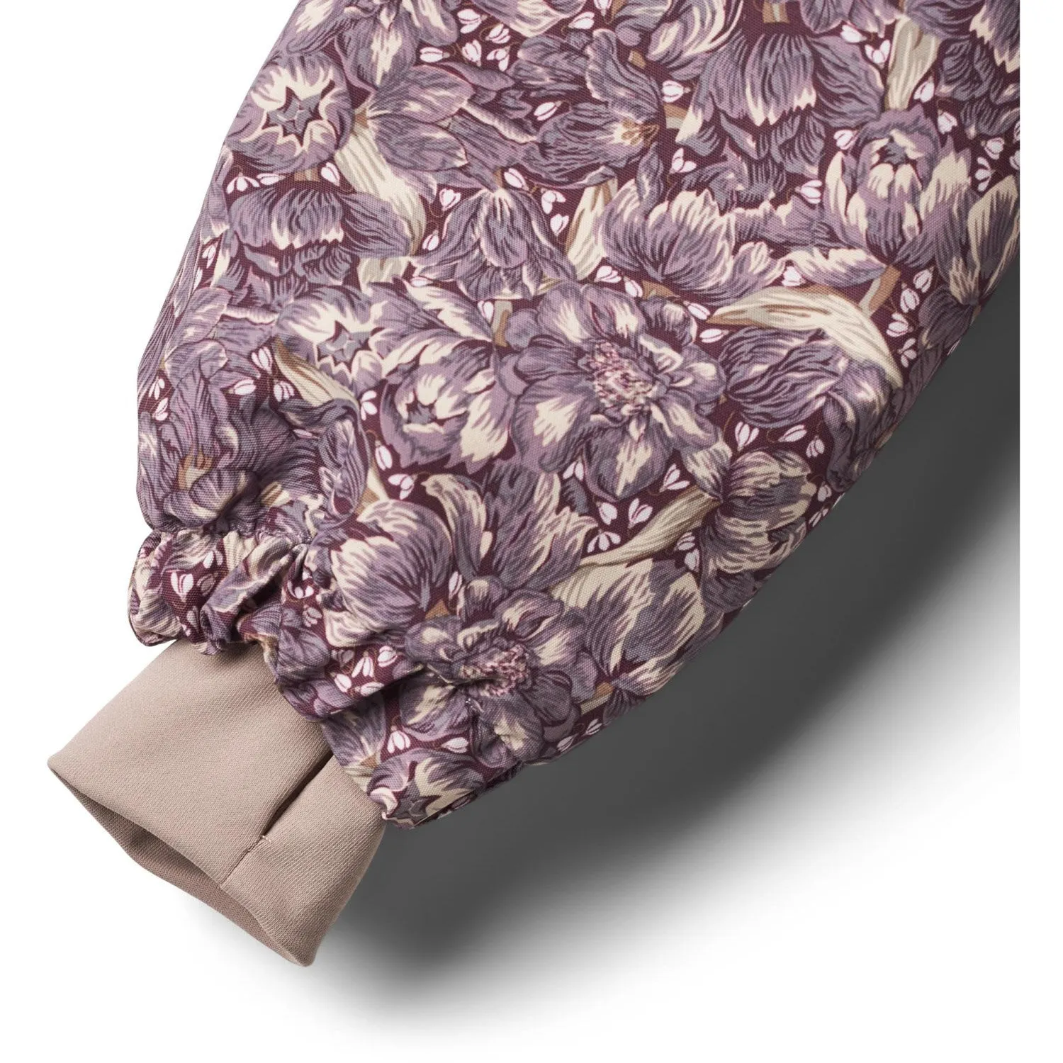 Wheat Purple Tulips Jacket Mathilde Tech Odor Resistant Treatment