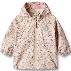 Cozy Layer Piece Wheat Rain Jacket Charlie Clam Multi Flowers