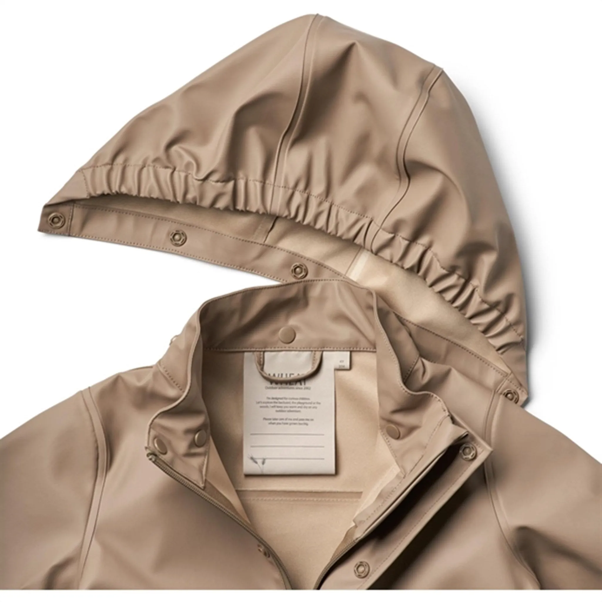All Weather Gear Wheat Rain Jacket Ola Beige Stone