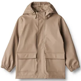 Street Gear Casual Rain Coverage Wheat Rain Jacket Ola Beige Stone