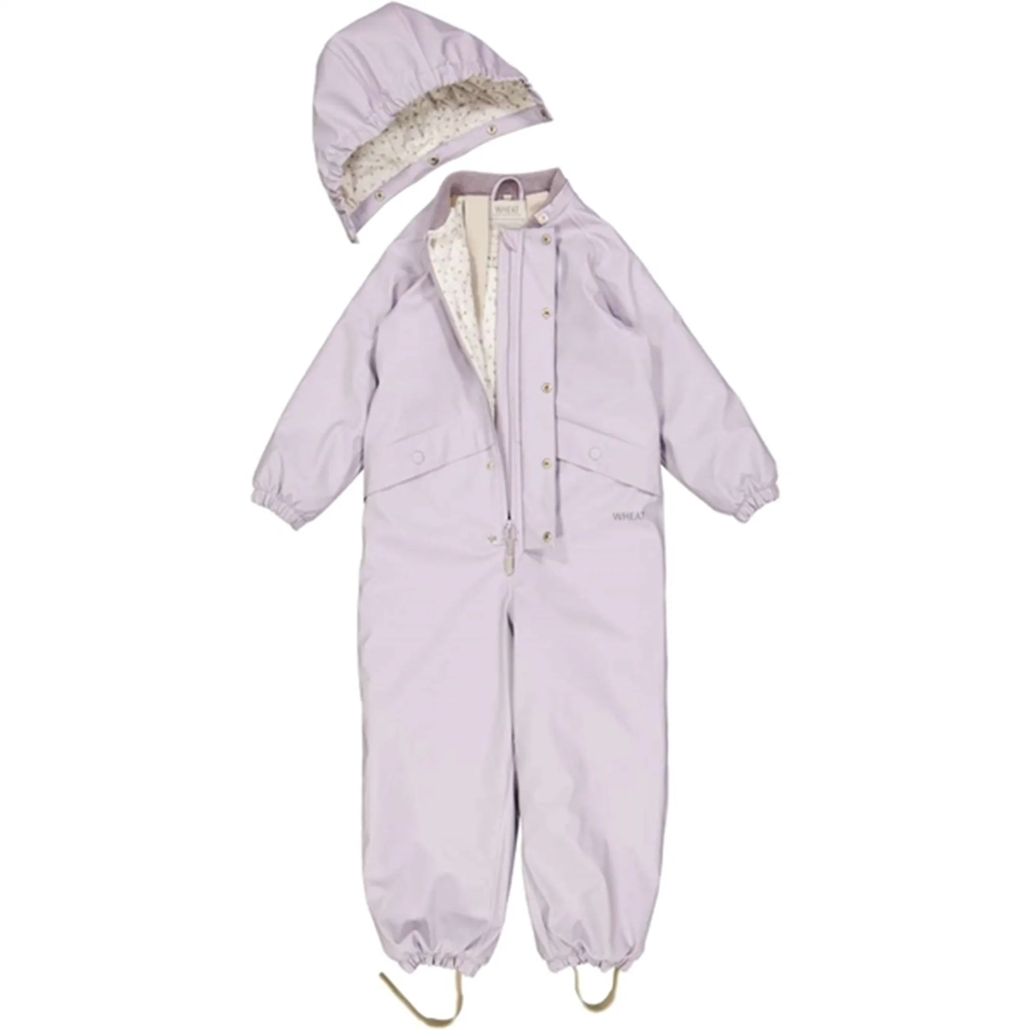 Anti UV Treatment Wheat Rainsuit Aiko Thermo Violet