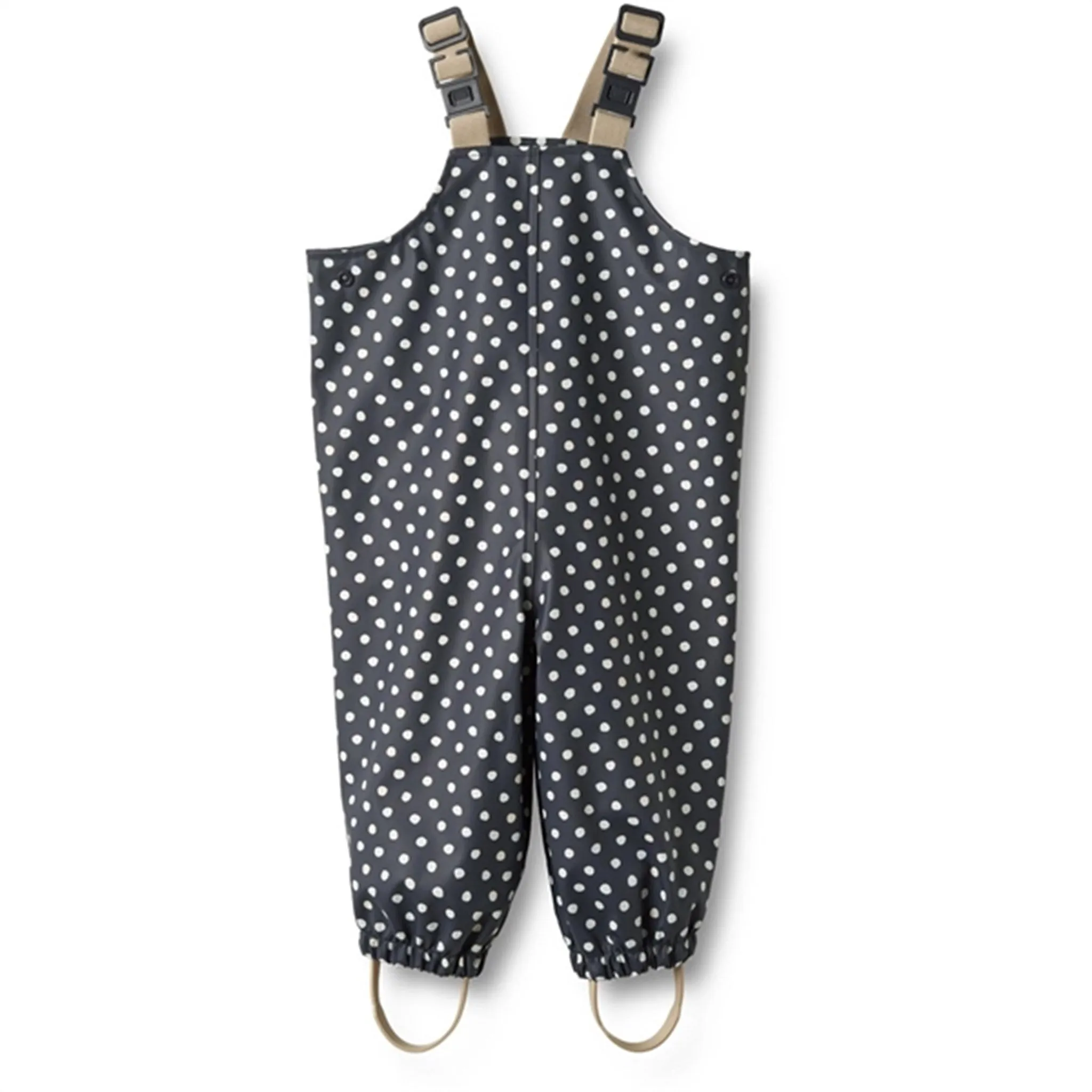 Durable Wear Wheat Rainwear Overall Charlo Ink Dots