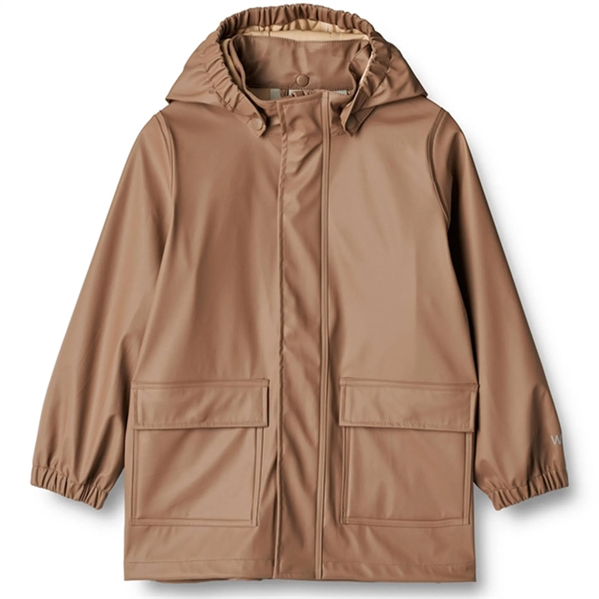 Multi Pocket System Drip Proof Wheat Rainwear Set Ola Berry Dust