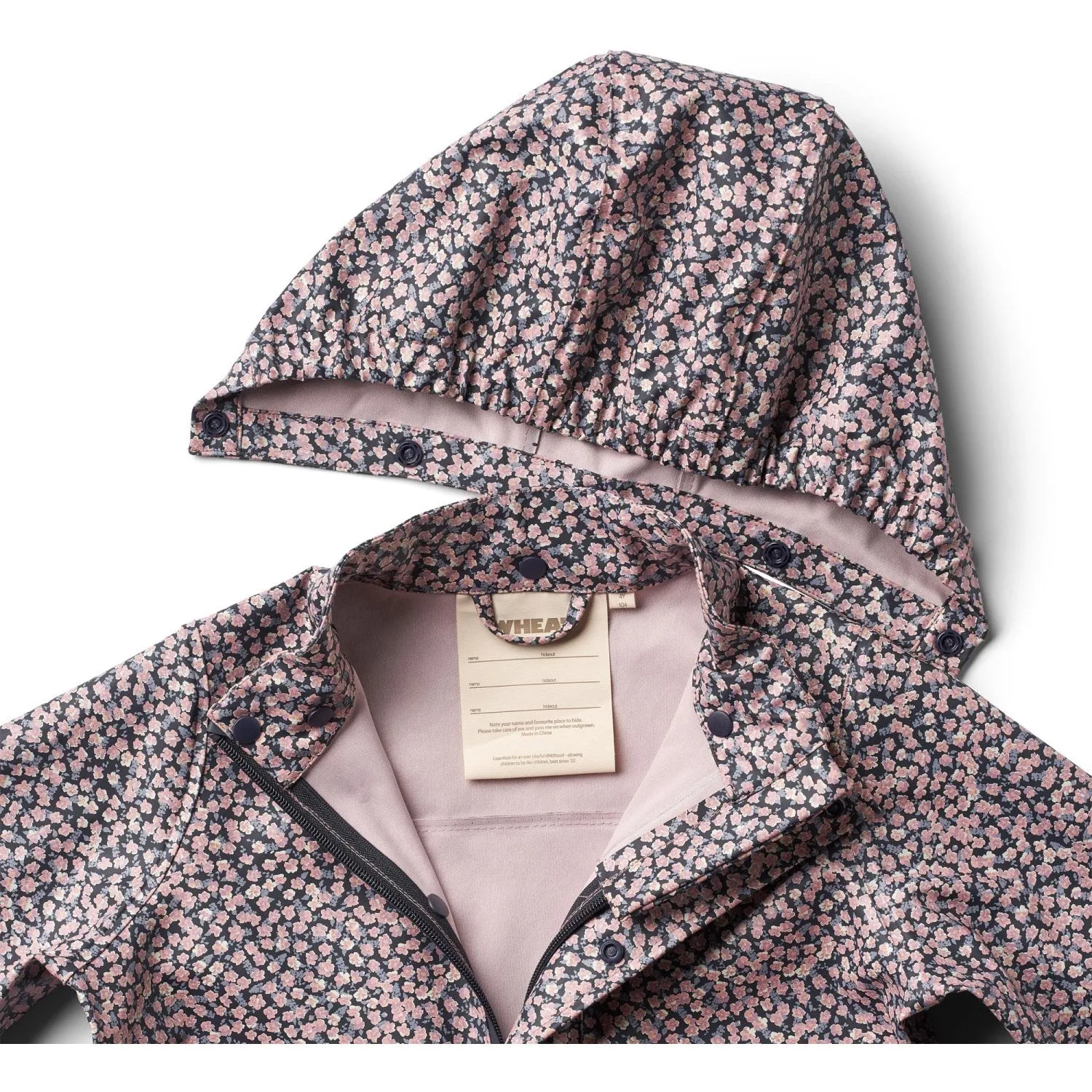 Wheat Rainy Flowers Rainwear Ollo Jacket Outdoor Commuter Fit mountain gear