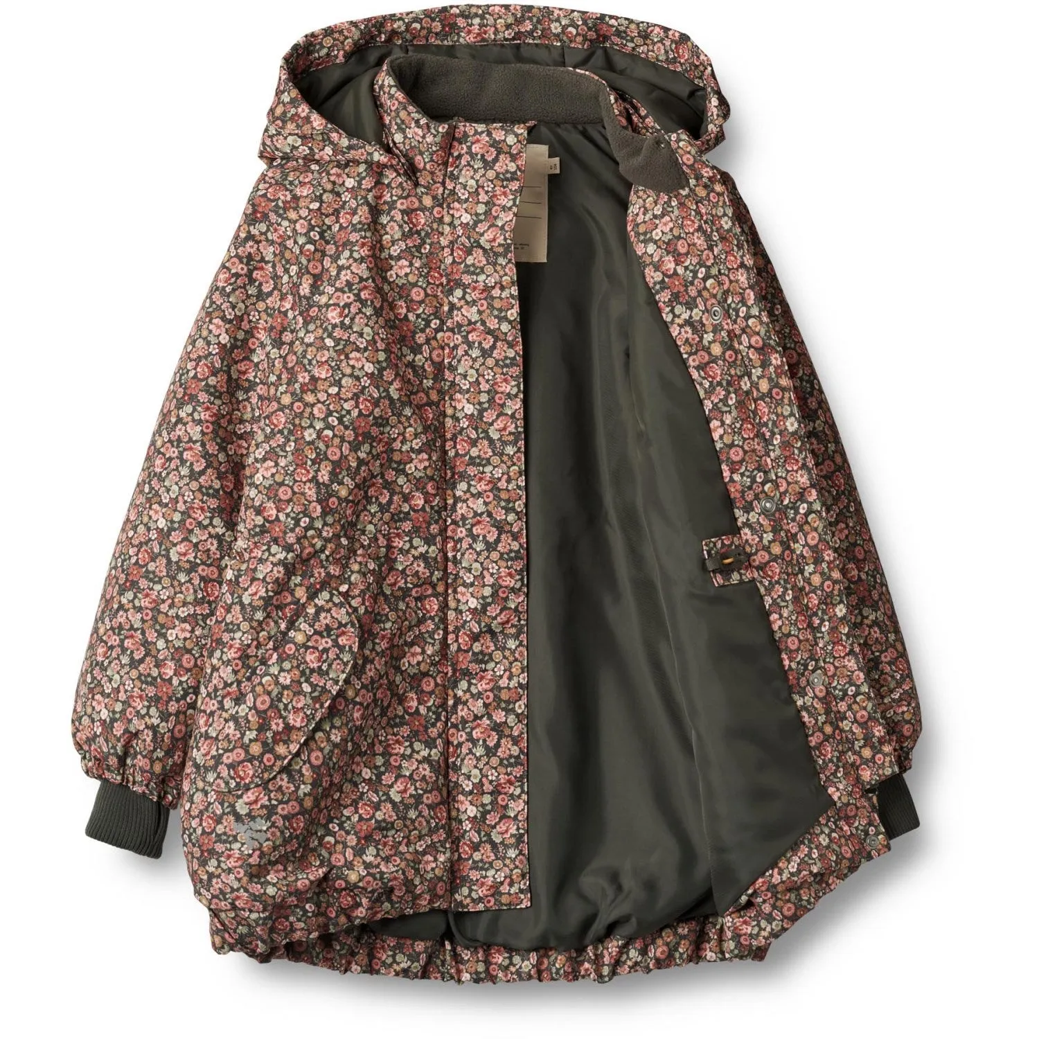 Wheat Raven Wild Flowers Jacket Tove Tech Wind Resistant Design