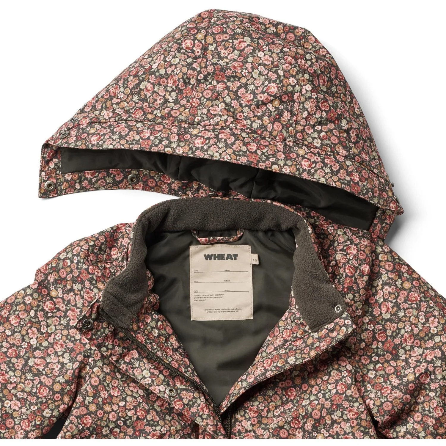 StretchFit Fabric Technology Flexible Cuff Wheat Raven Wild Flowers Jacket Tove Tech