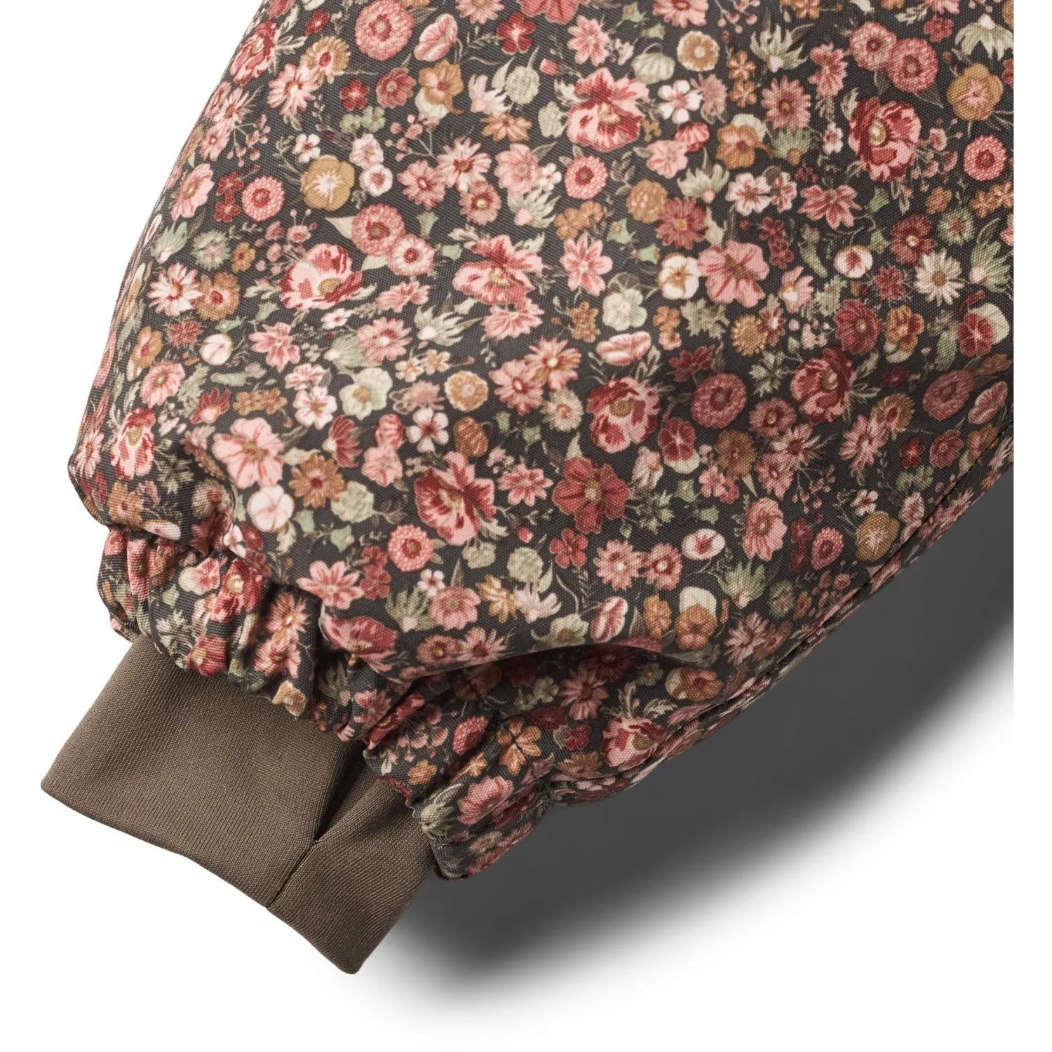 Kimono-Sleeve Wheat Raven Wild Flowers Snowsuit Miko Tech