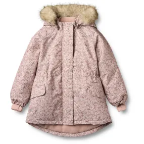 Classic Fit Wheat Rose Dust Flowers Jacket Mathilde