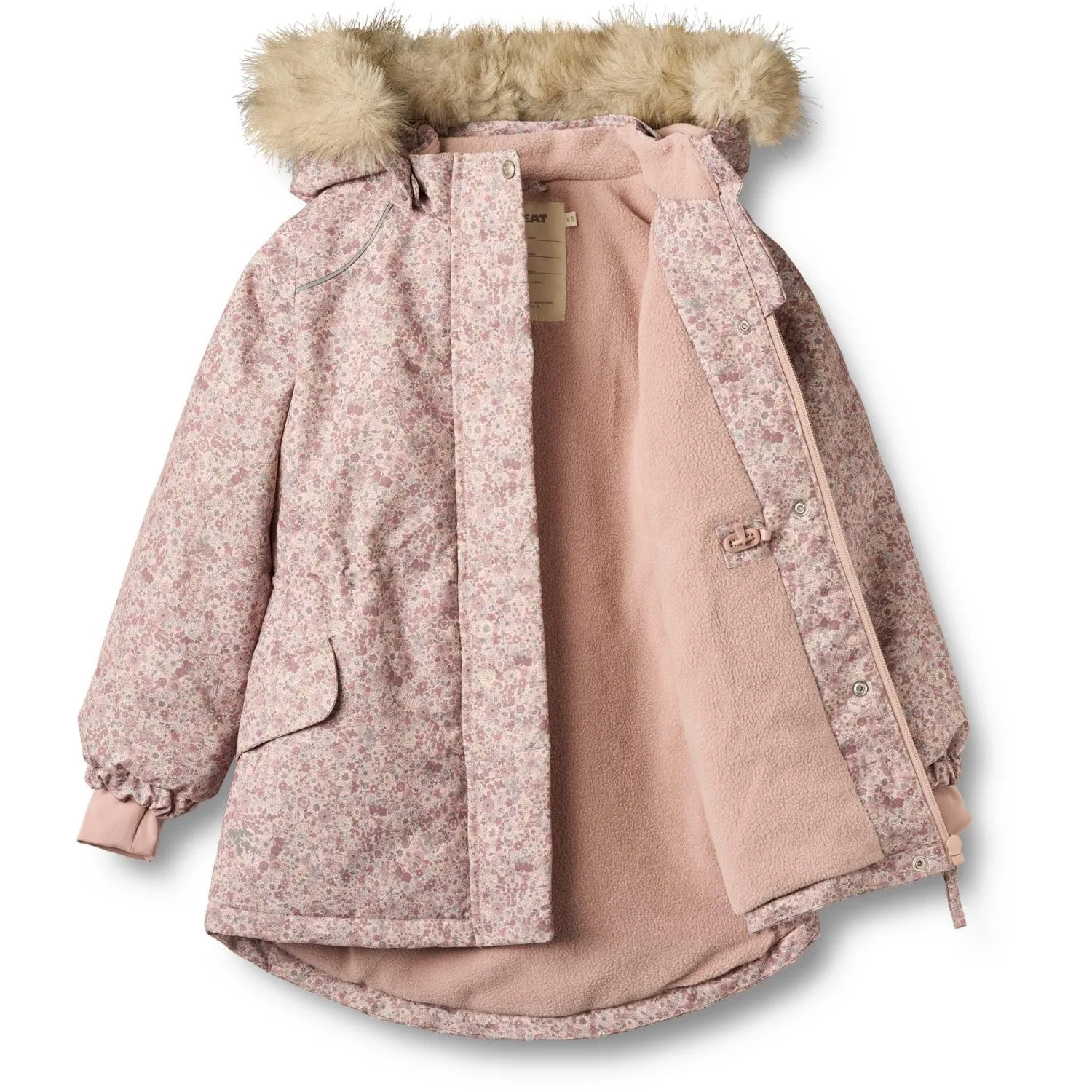 Quick Release Buckles Durable Outer Layer Wheat Rose Dust Flowers Jacket Mathilde