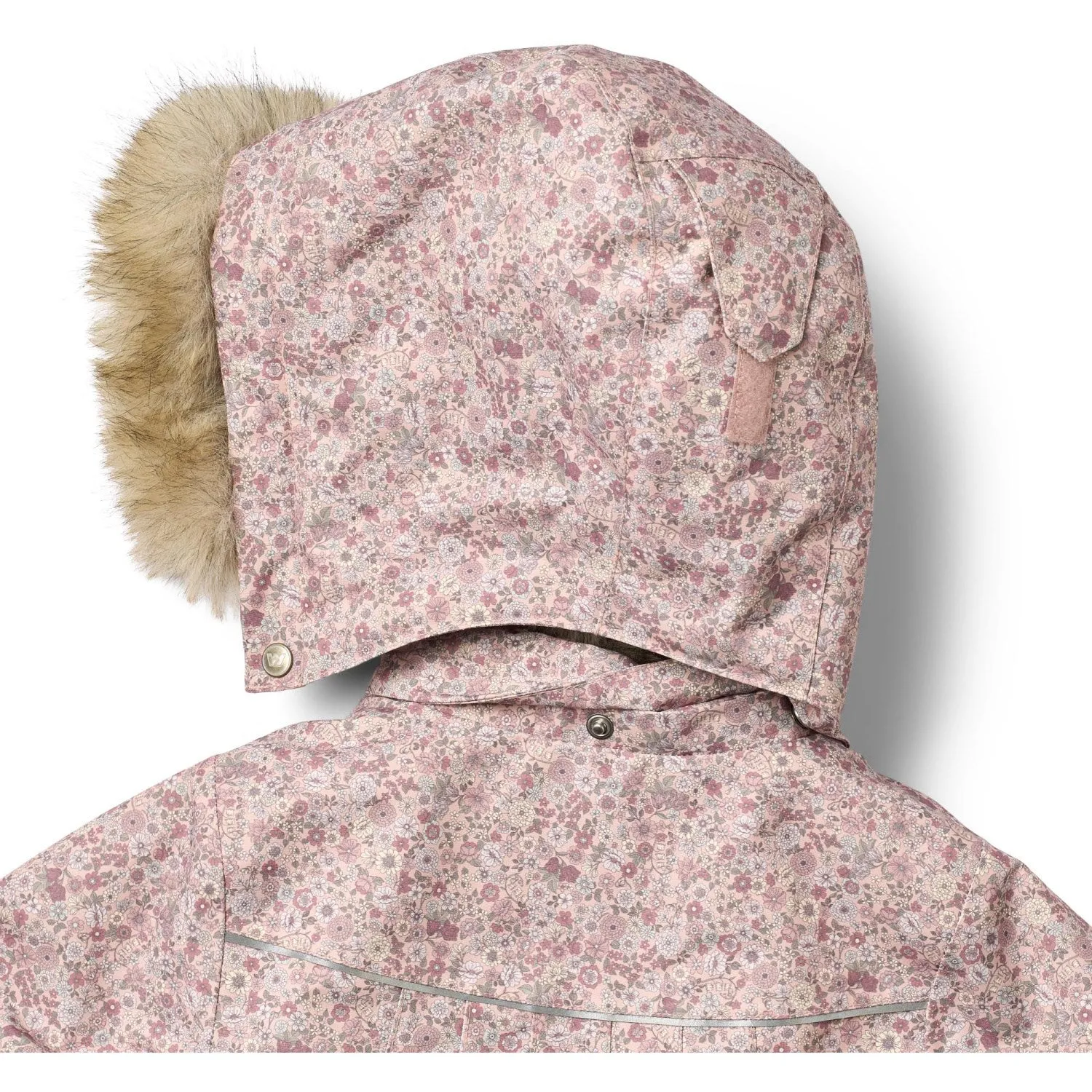 Wheat Rose Dust Flowers Jacket Mathilde DualZipper