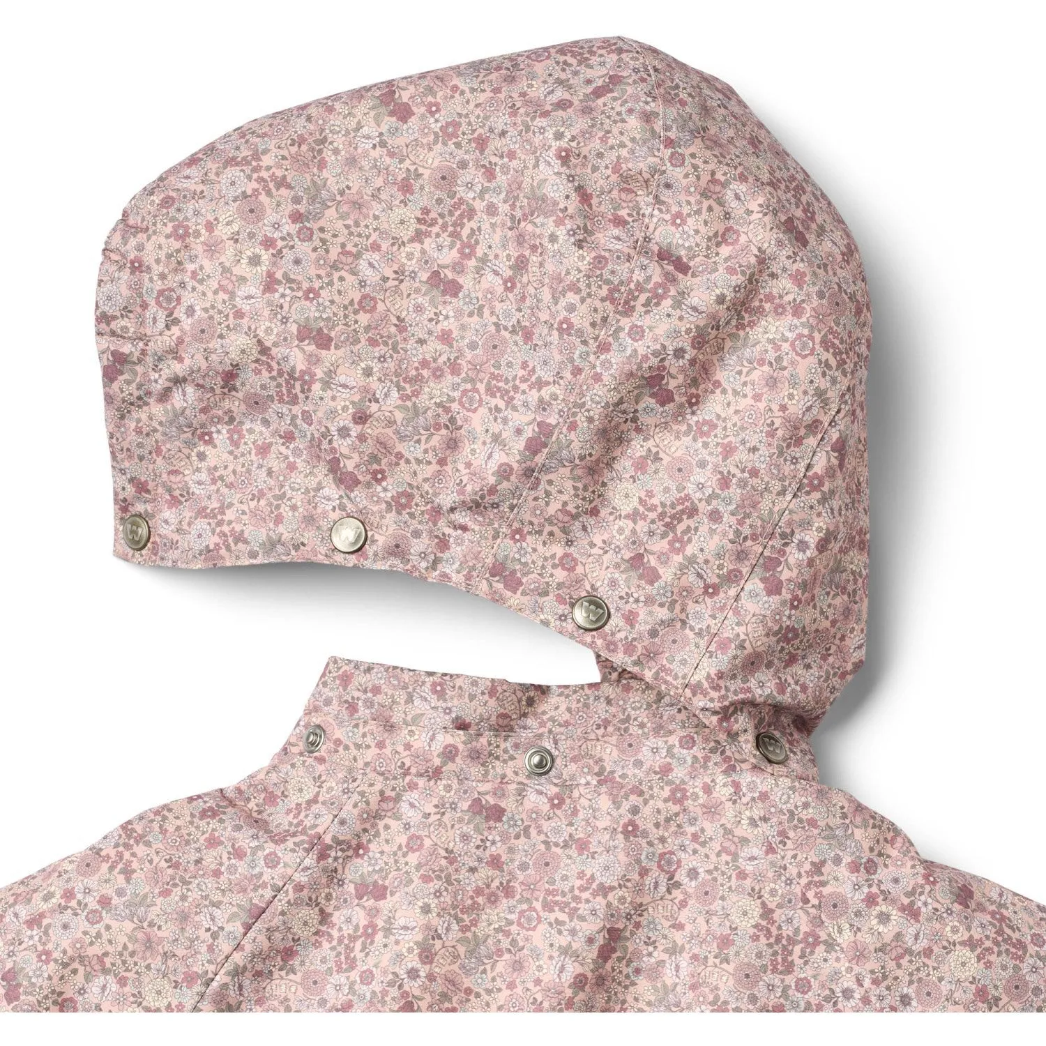 Anti Static Lining Taped Neckline Seams Wheat Rose Dust Flowers Jacket Petra