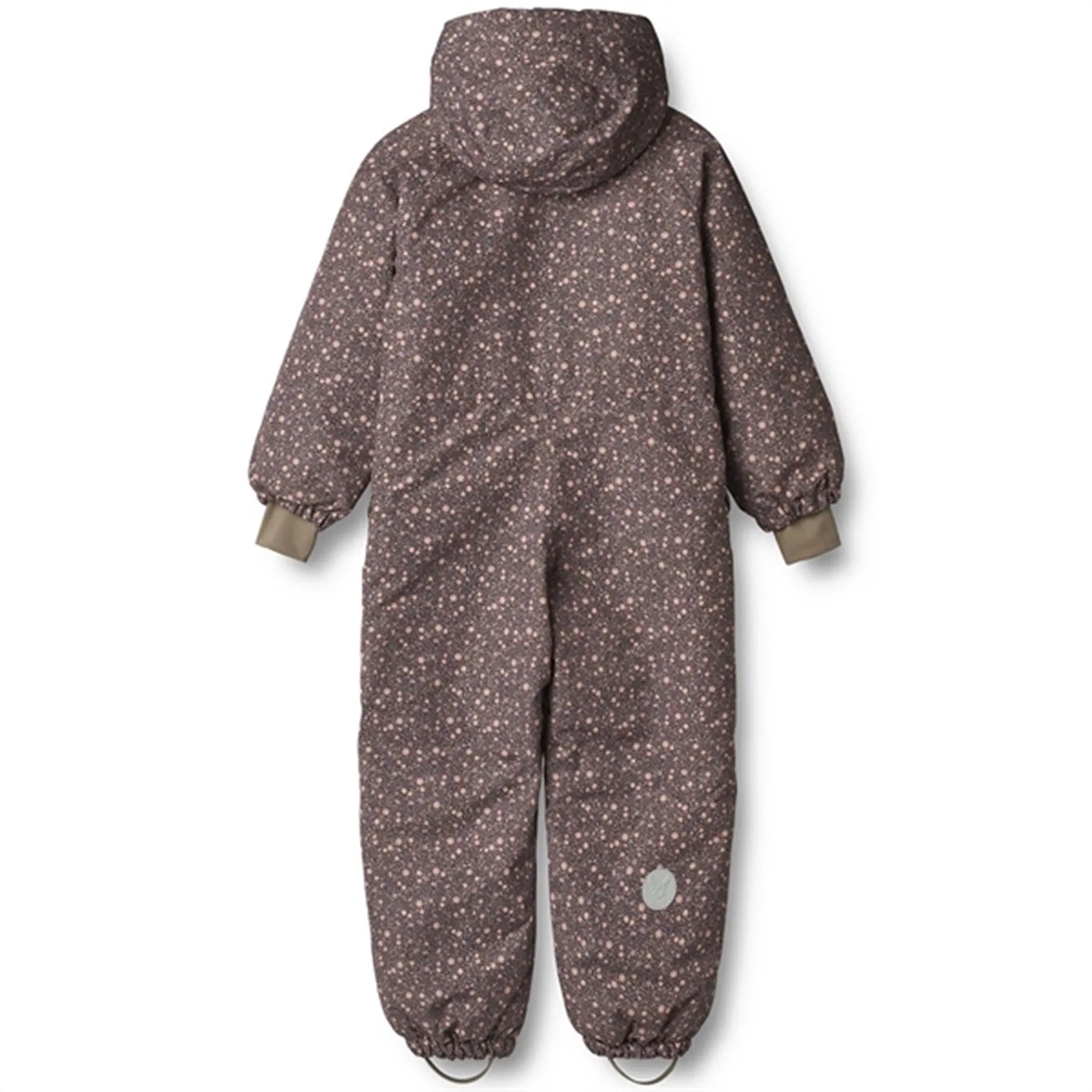 Sun-Protective Wheat Snowsuit Miko Tech Eggplant Buttercups