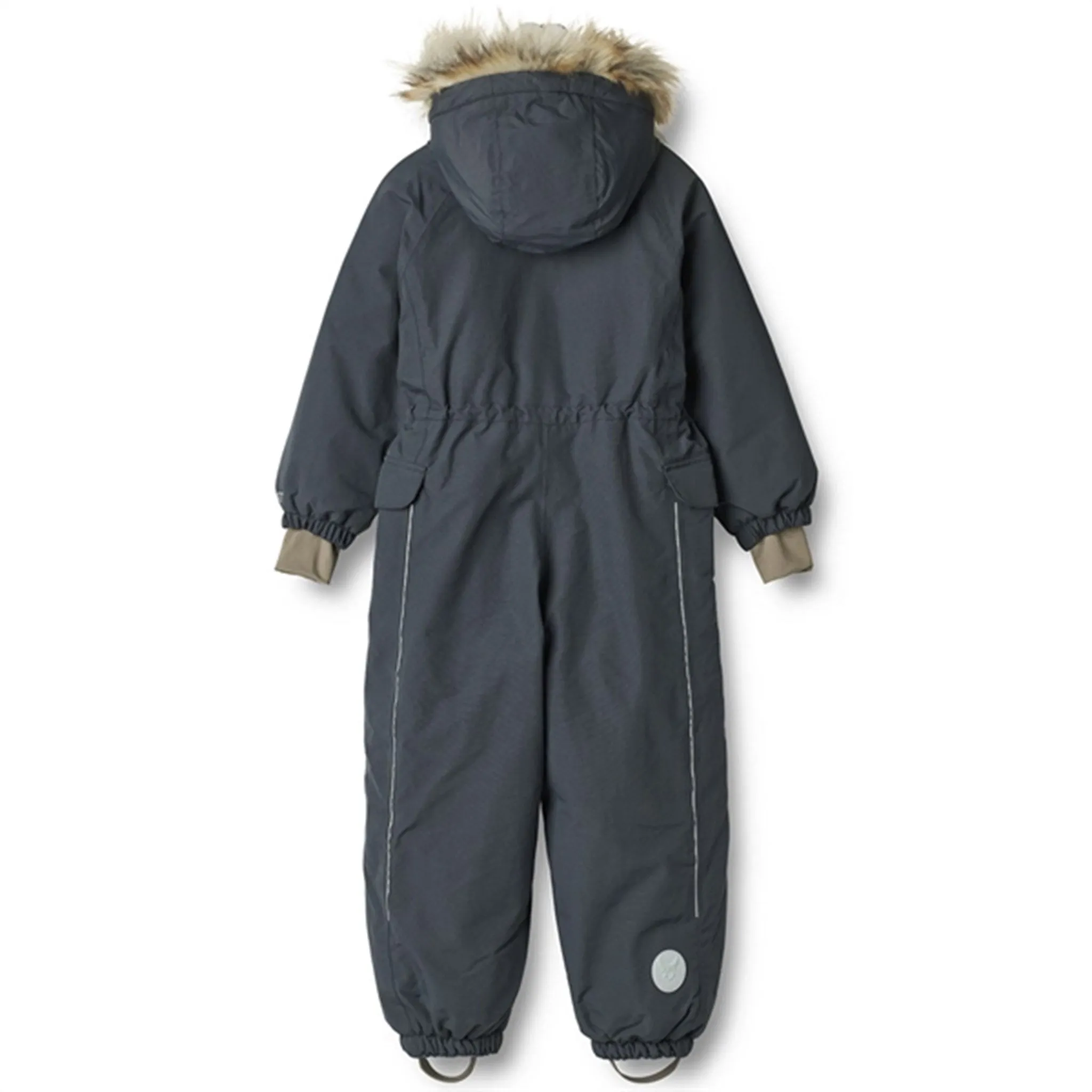 Raw-Hem Wheat Snowsuit Moe Tech Dark Blue